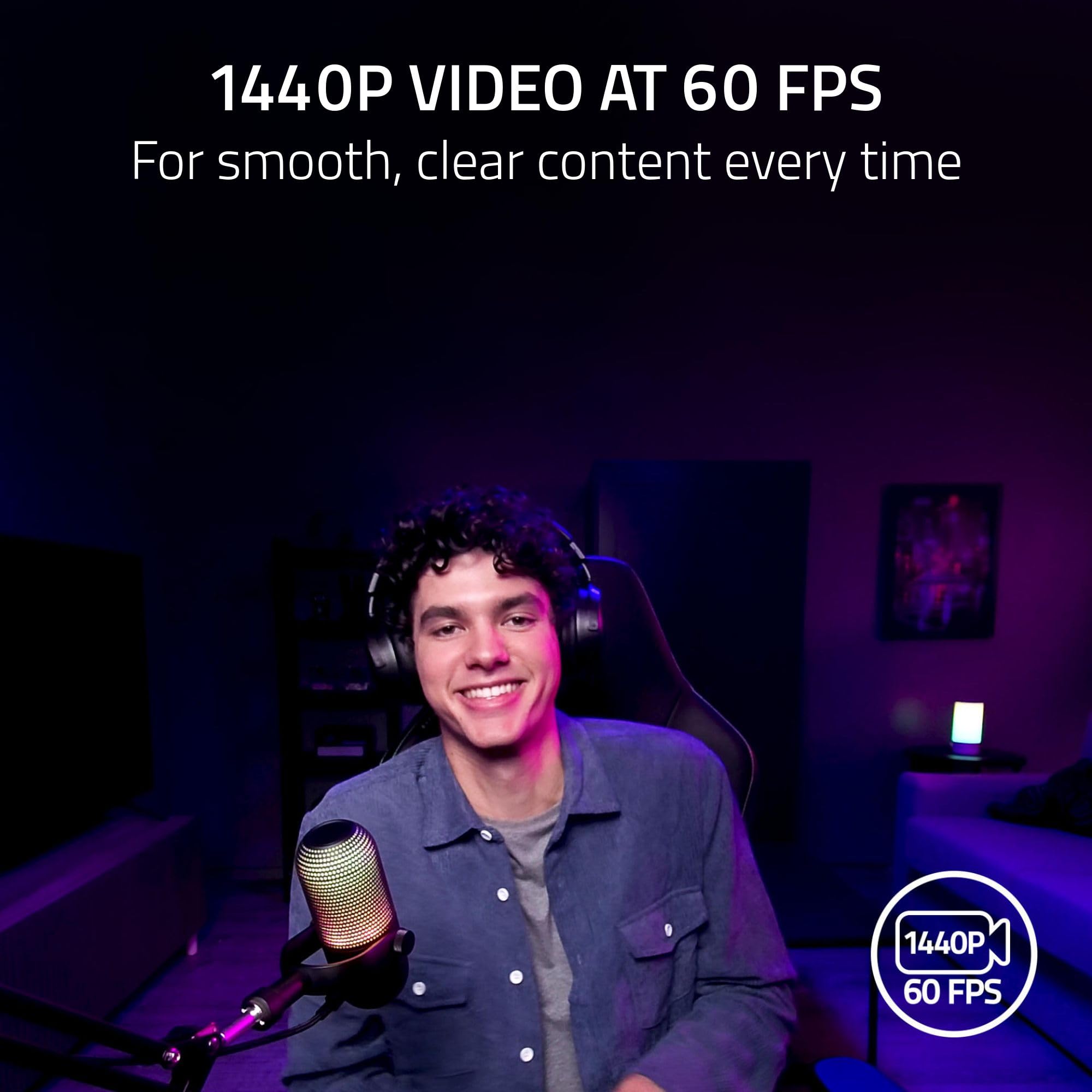 razer-kiyo-v2-x-streaming-webcam-1440p-60fps-auto-focus-wide-angle-lens-built-in image 2