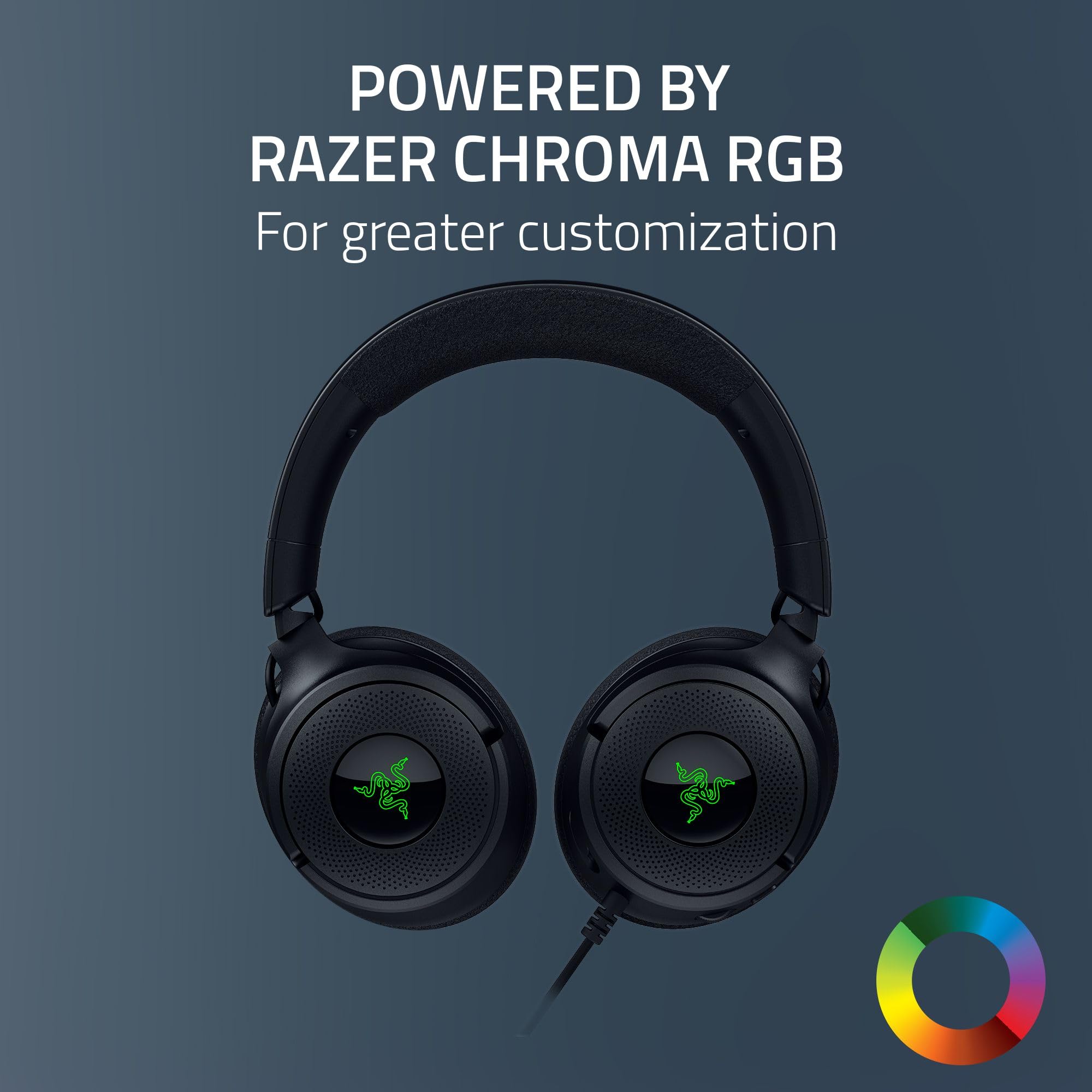 razer-kraken-v4-x-wired-gaming-headset-triforce-40mm-drivers-cardioid-mic-7-1-su image 7