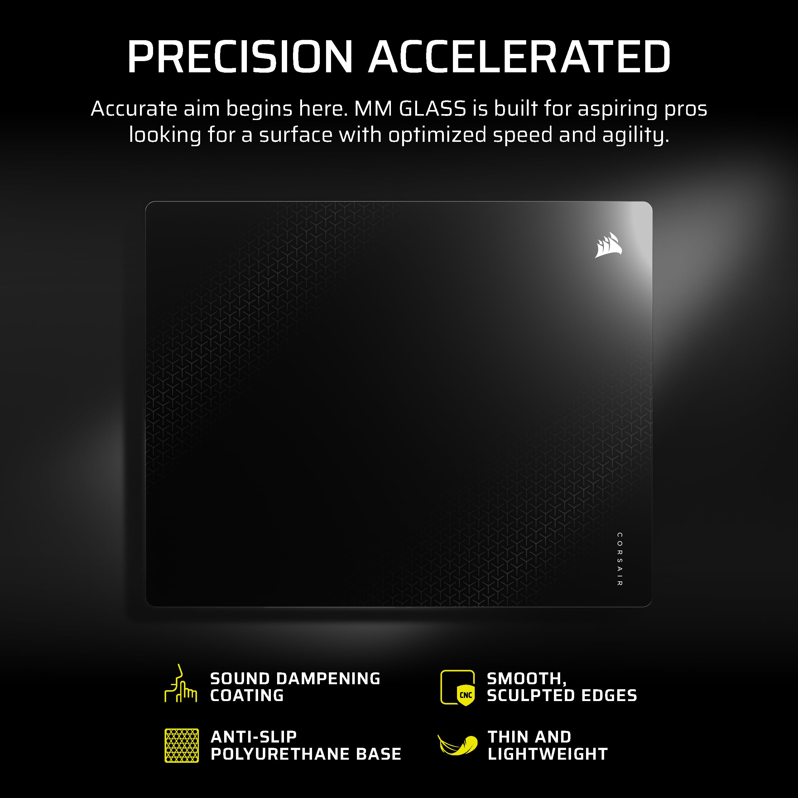 corsair-mm-glass-precision-gaming-mouse-pad-large-500-x-400mm image 2