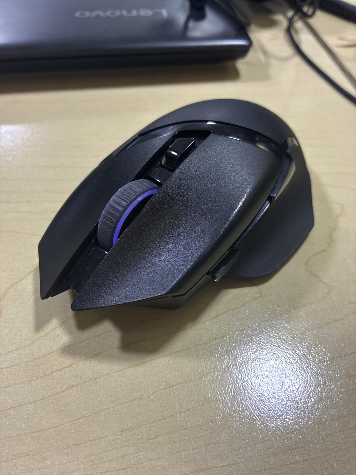 A solid wireless mouse