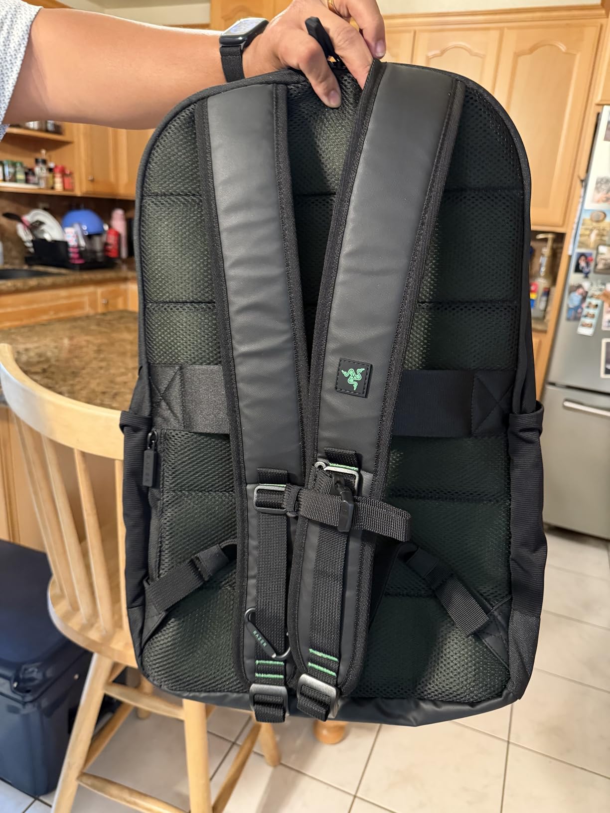 Nice backpack, but the water bottle pocket is shallow