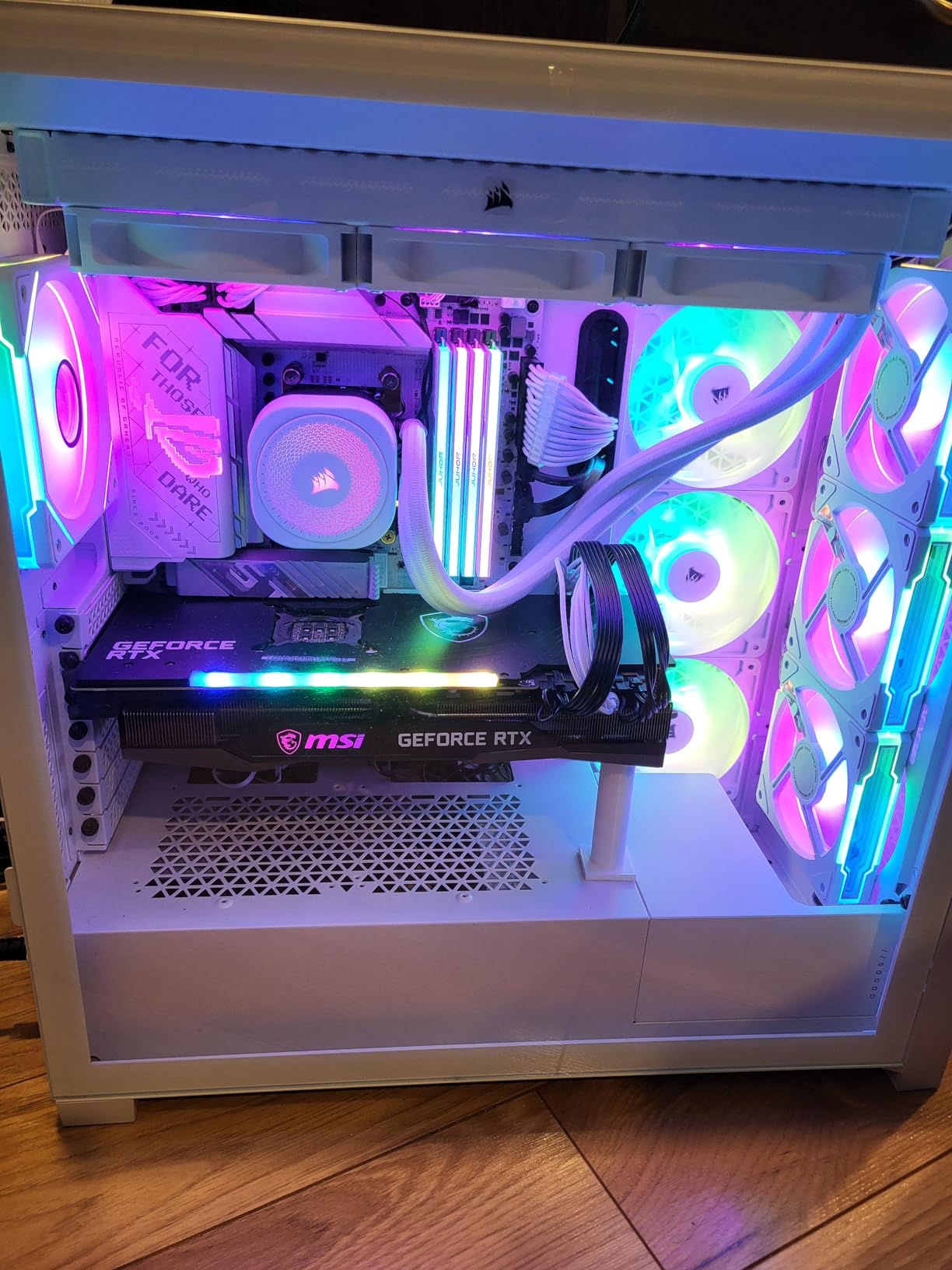 Good fans, but the light diffuser could be better
