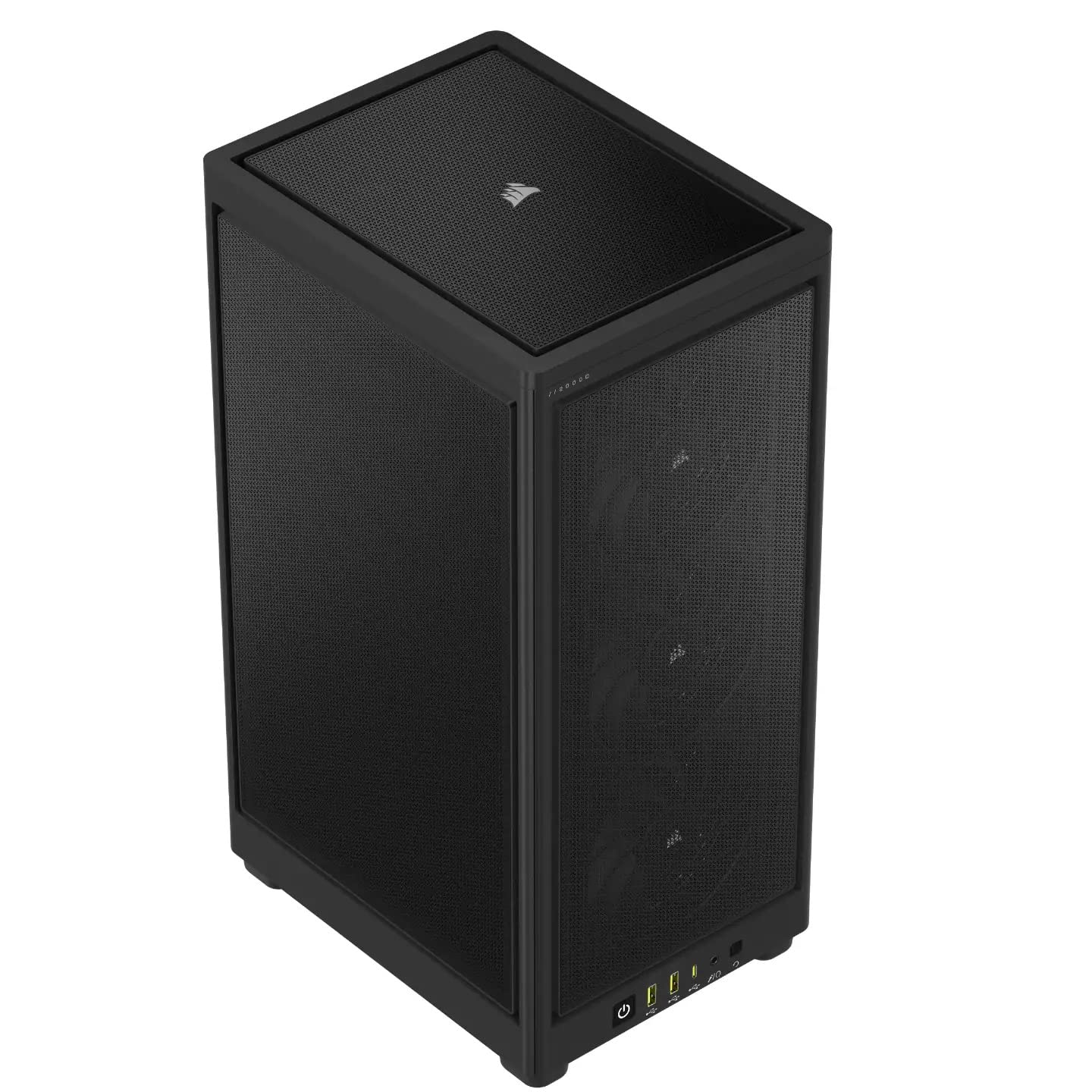 corsair-2000d-airflow-mini-itx-pc-case-steel-mesh-panels-triple-slot-gpu-support image 2