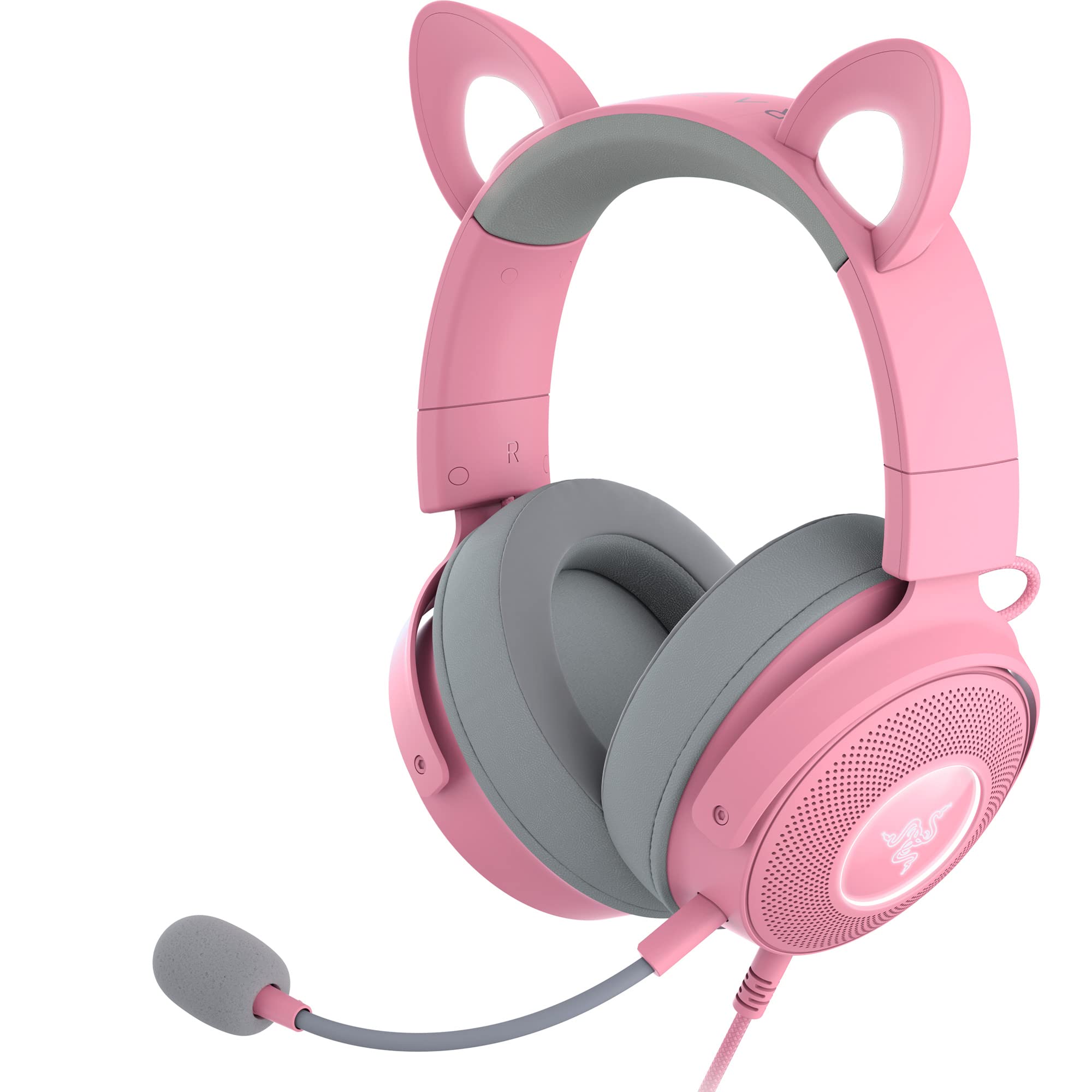 razer-kraken-kitty-v2-pro-wired-rgb-headset-interchangeable-kitty-bear-bunny-ear image 7
