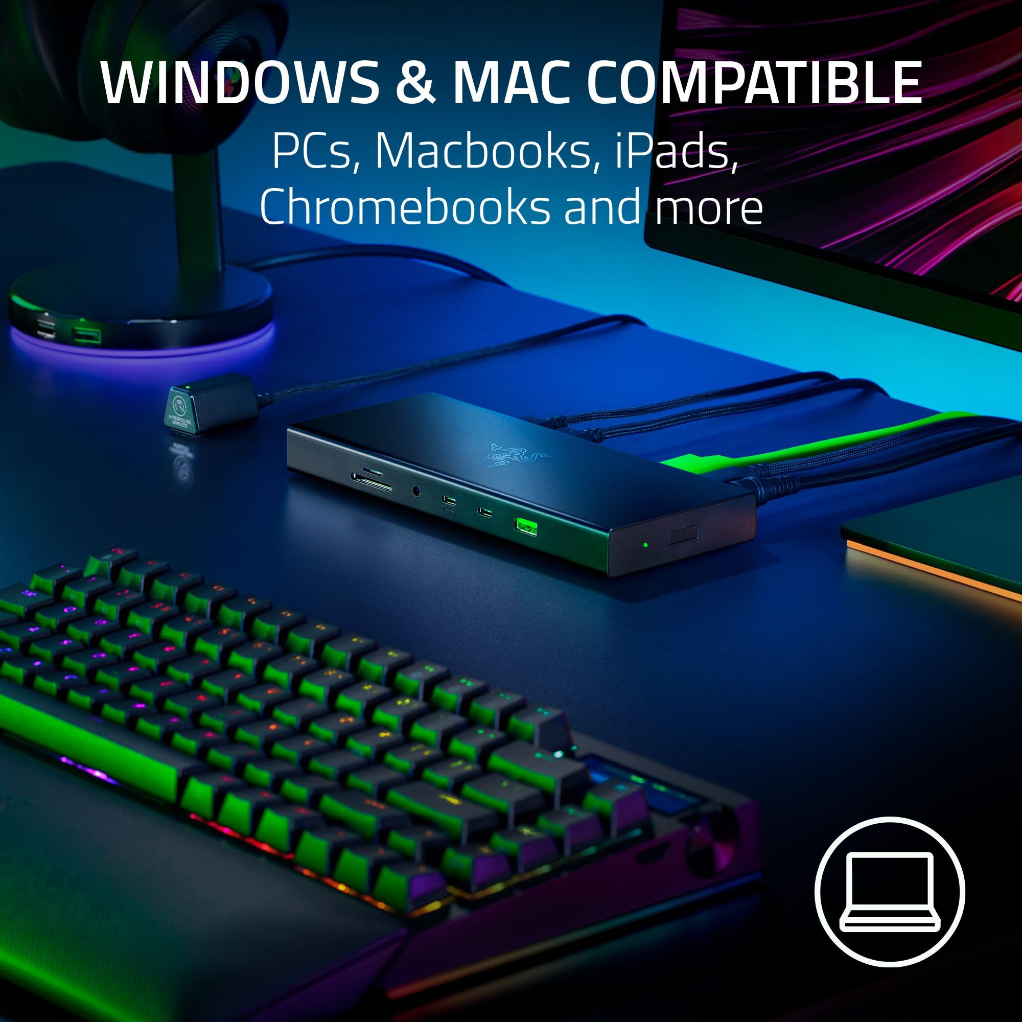 razer-usb-4-dock-14-port-thunderbolt-compatible-dock-with-dual-4k-120hz-display- image 7