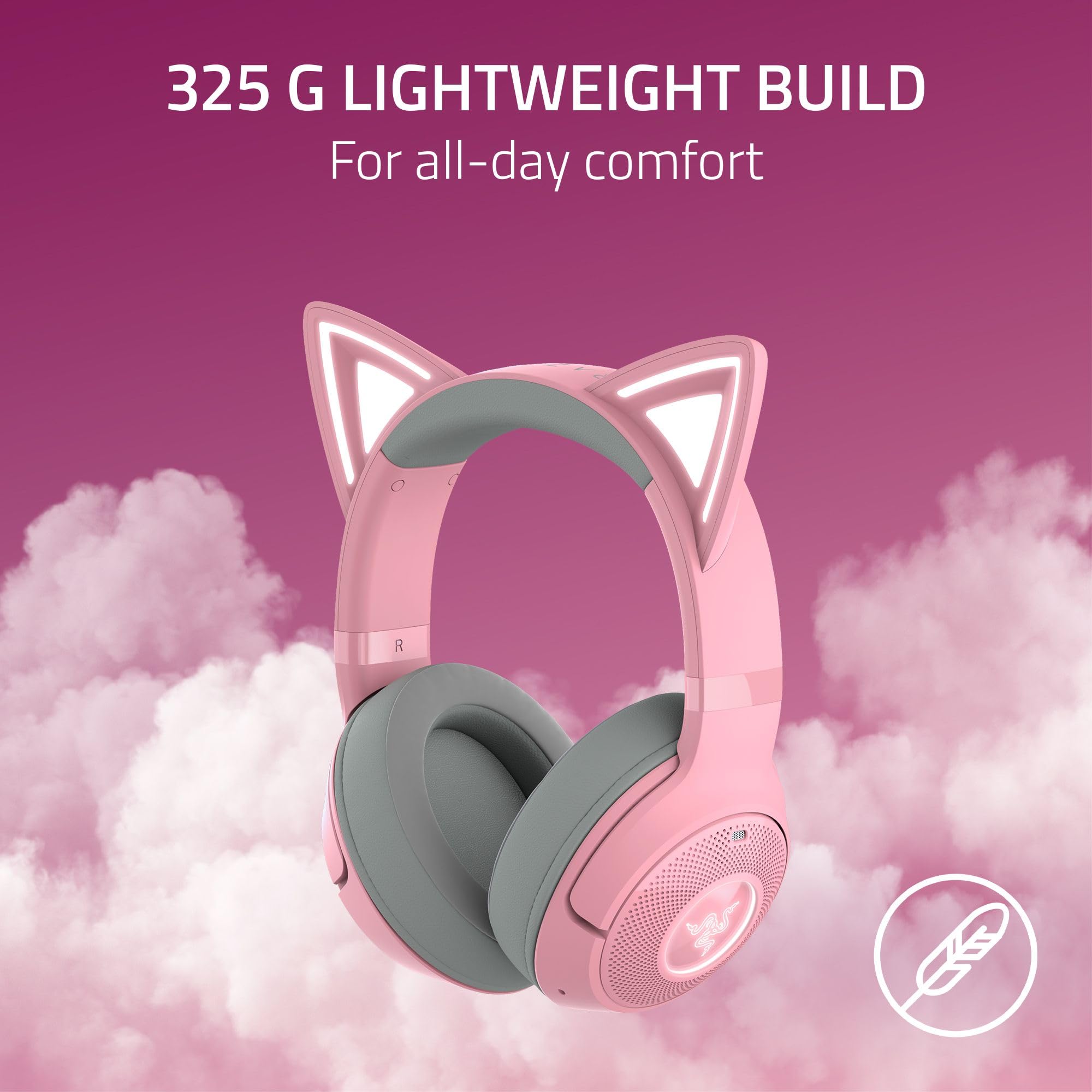 razer-kraken-kitty-v2-bt-wireless-rgb-gaming-headset-with-chroma-kitty-ears-blue image 6