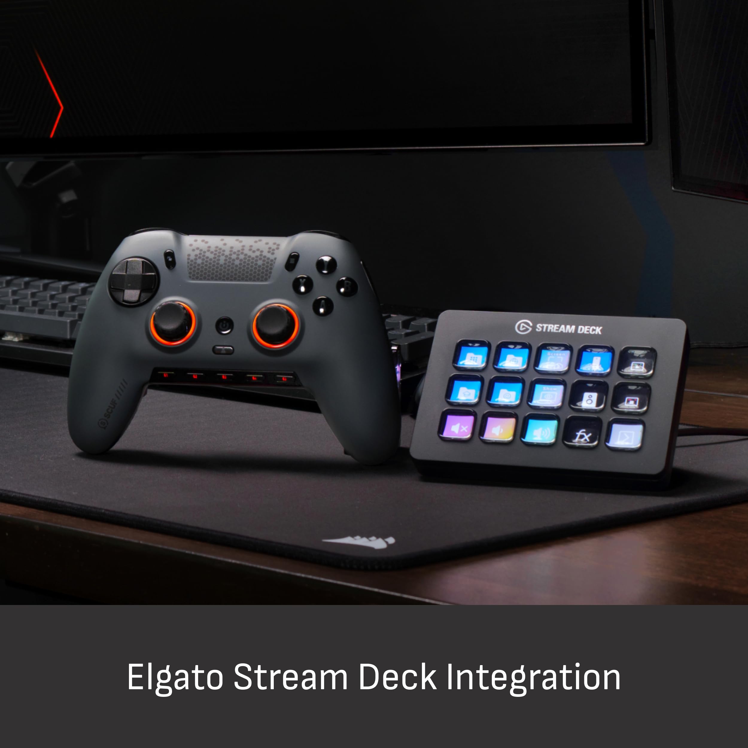 scuf-envision-pro-wireless-v2-2025-pc-gaming-controller-light-gray-hall-effect-s image 6