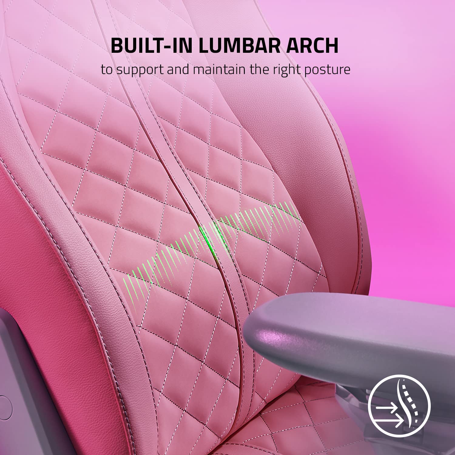 razer-enki-gaming-chair-all-day-comfort-built-in-lumbar-arch-152-recline-4d-armr image 5