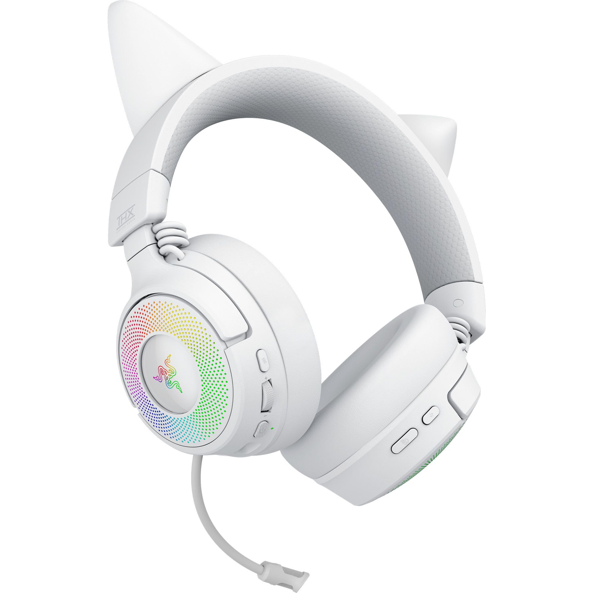 razer-kraken-kitty-v3-pro-wireless-rgb-gaming-headset-white image 8