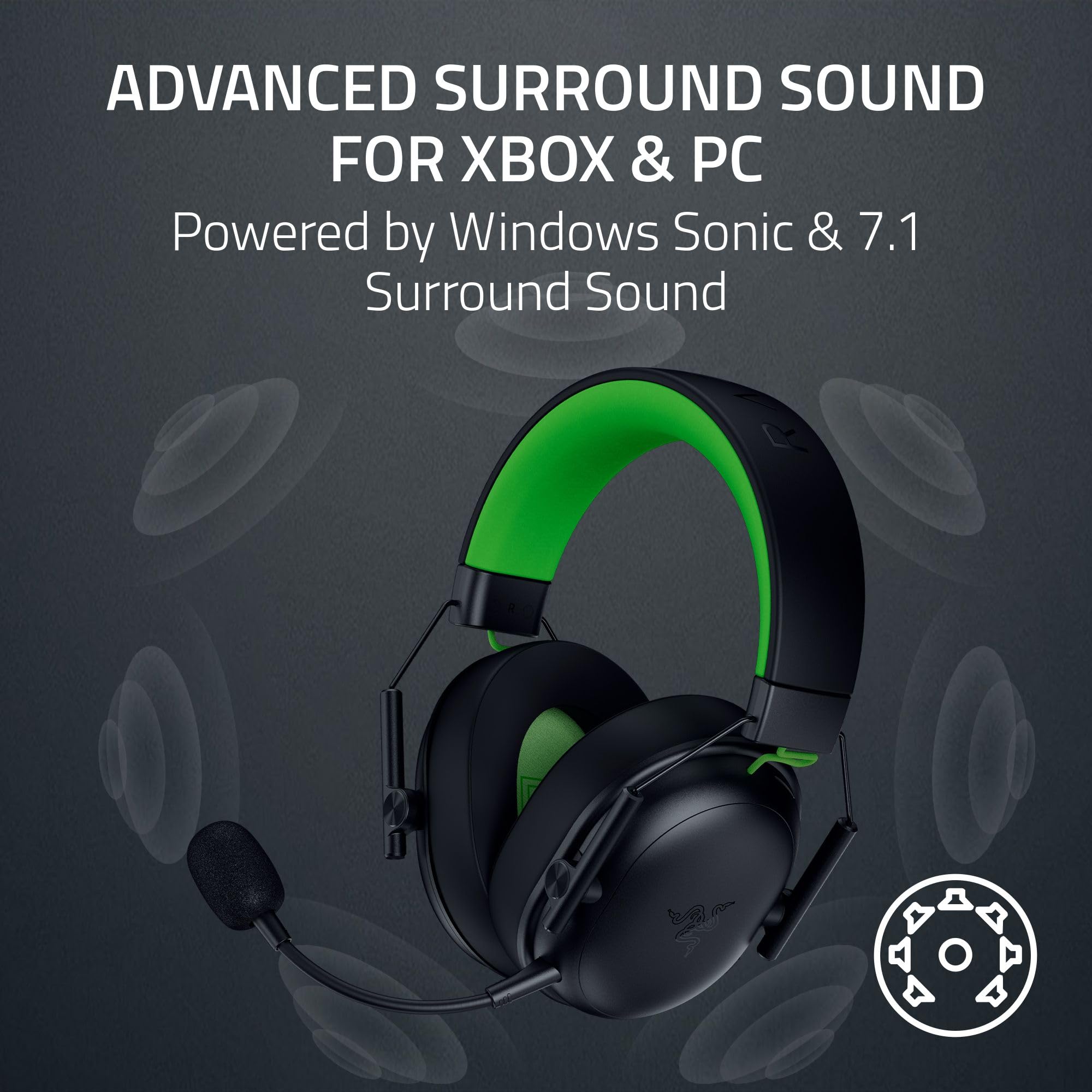 razer-blackshark-v3-x-hyperspeed-wireless-gaming-headset-for-xbox-black image 7