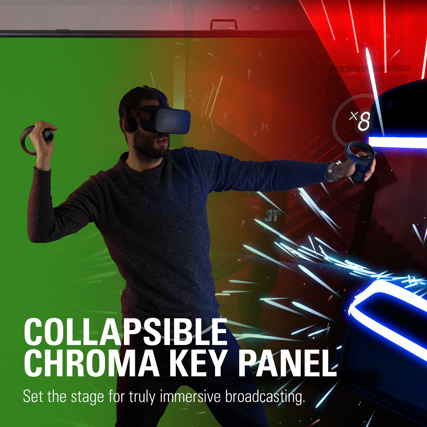 elgato-green-screen-collapsible-chroma-key-backdrop image 2