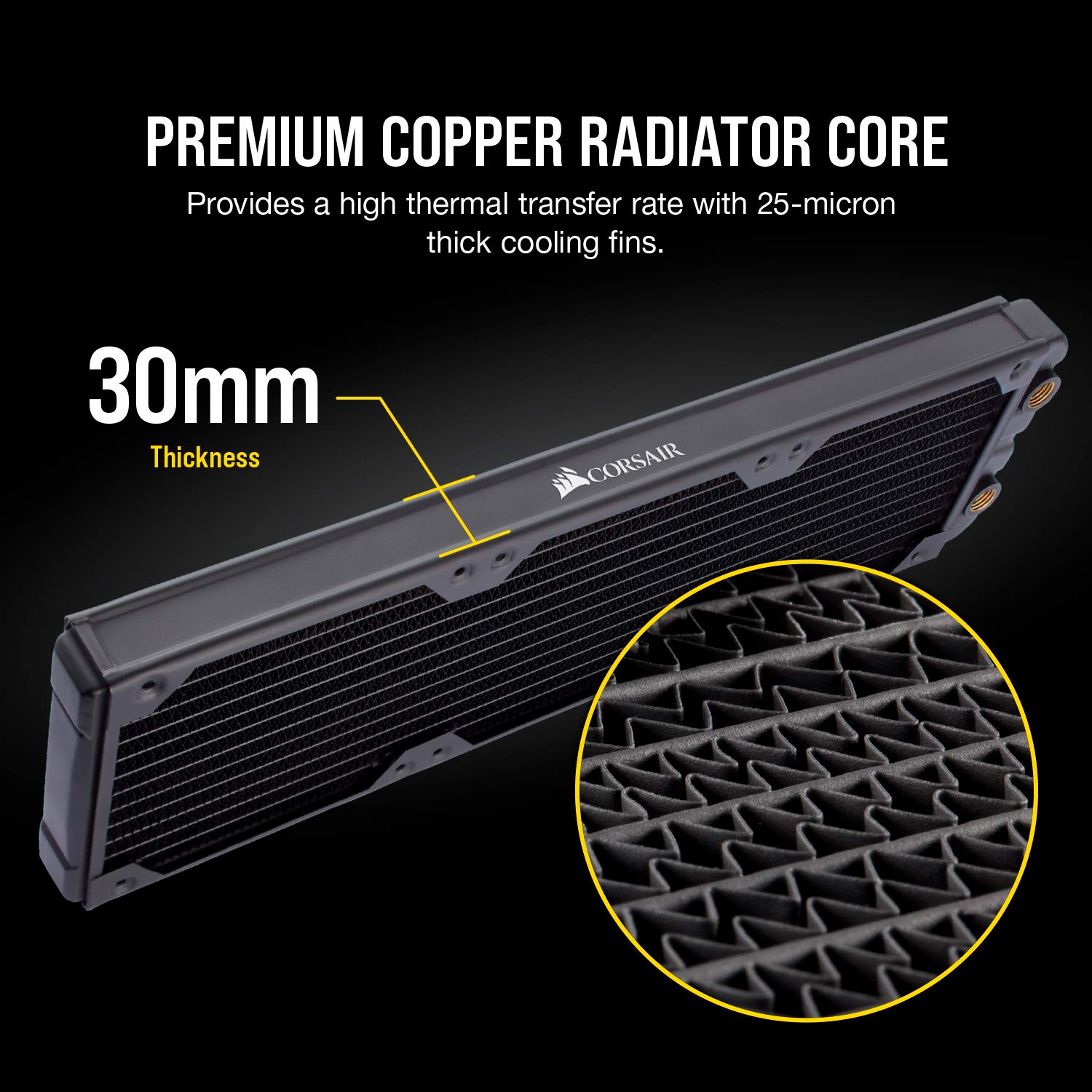corsair-hydro-x-series-xr5-360mm-water-cooling-radiator-triple-120mm-fan-mounts- image 4
