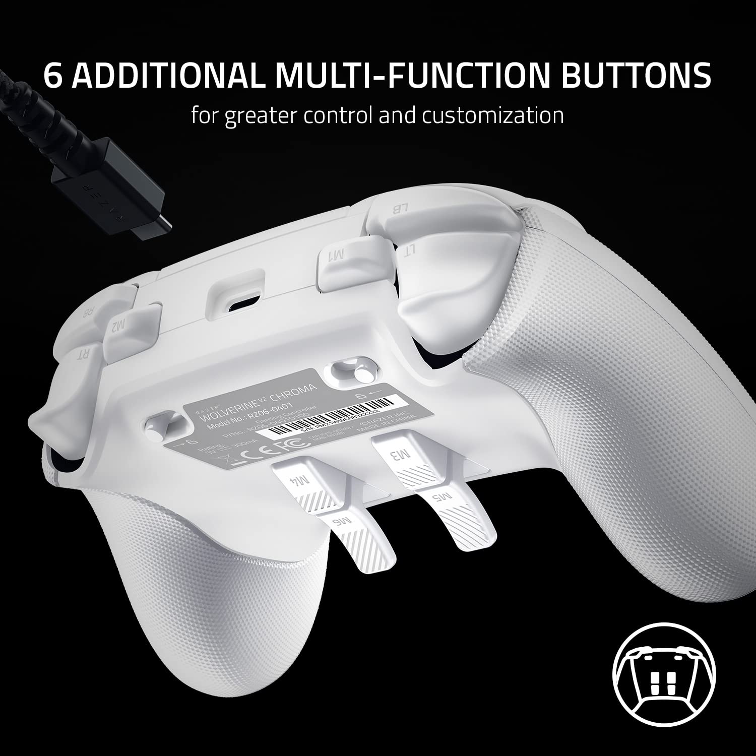 razer-wolverine-v2-chroma-wired-gaming-controller-for-xbox-series-x-s-xbox-one-p image 4