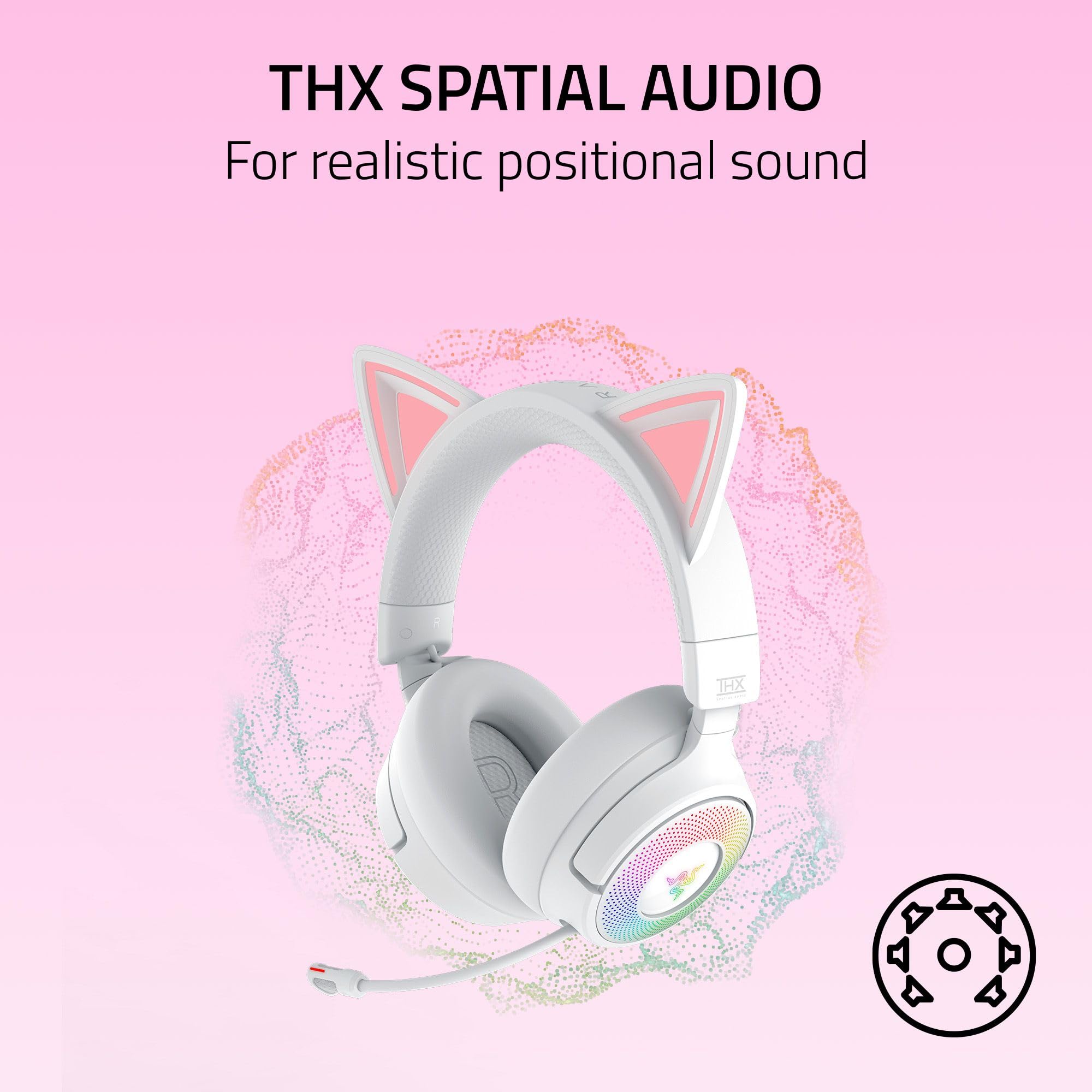 razer-kraken-kitty-v3-pro-wireless-rgb-gaming-headset-white image 6
