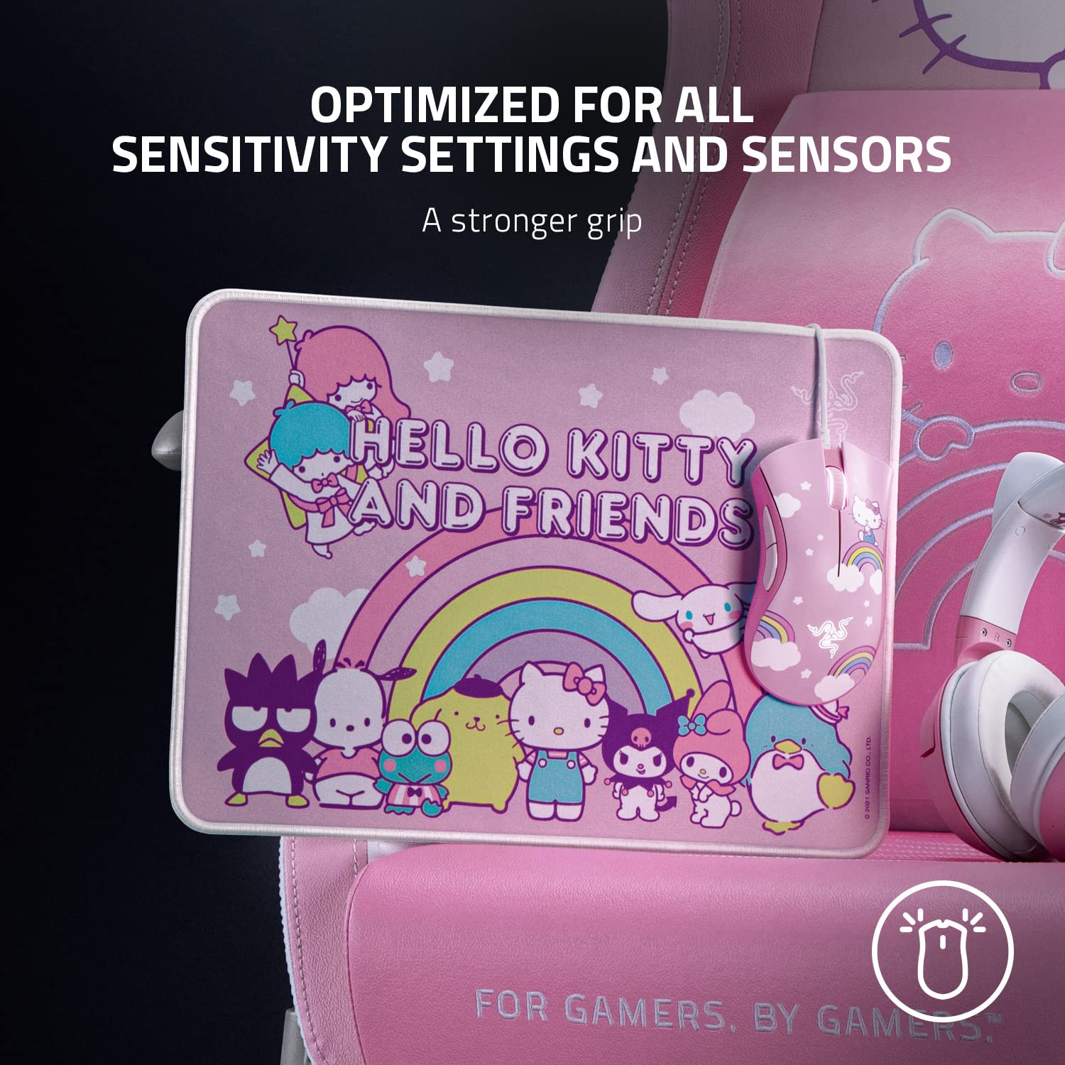 razer-deathadder-essential-goliathus-medium-bundle-hello-kitty-friends-edition image 7