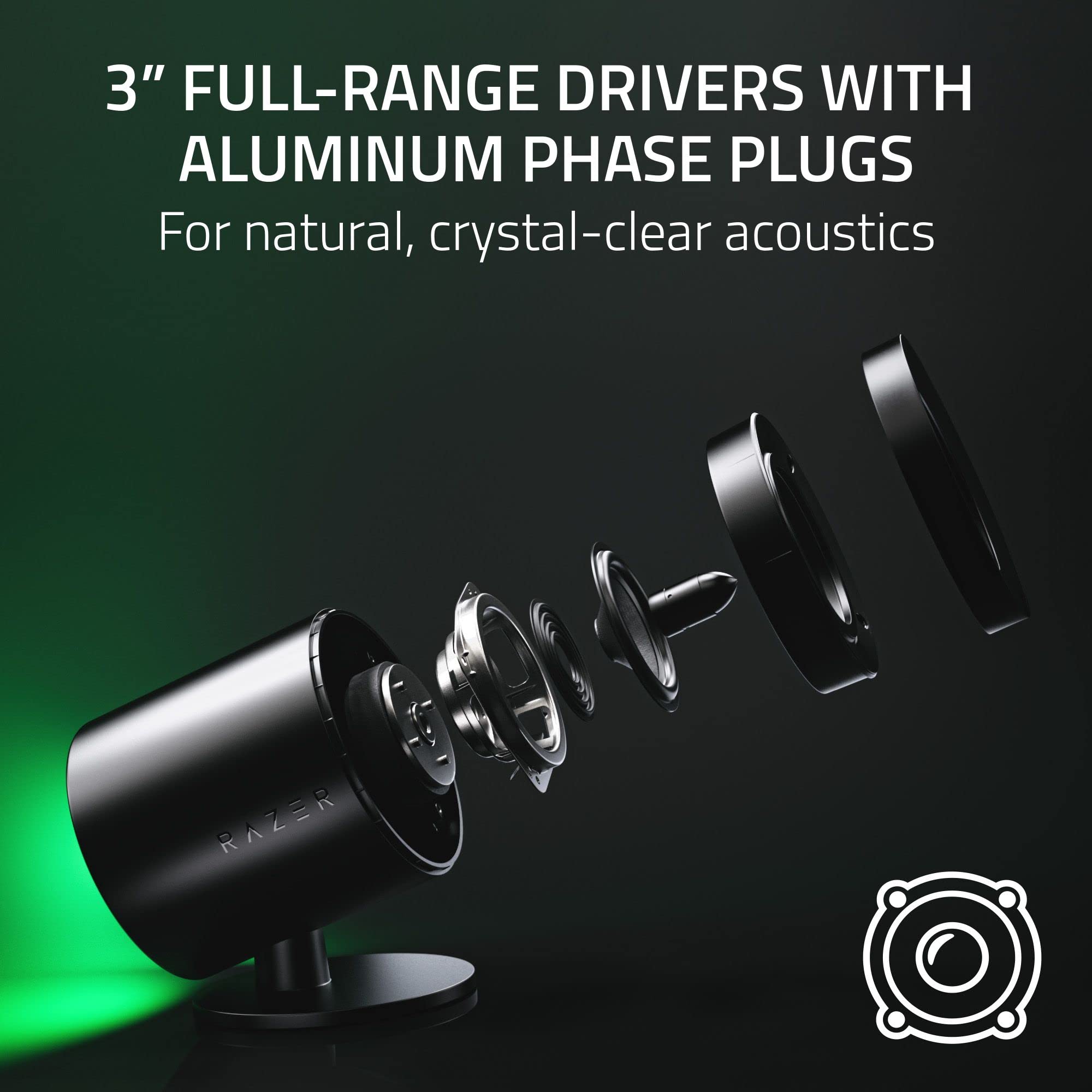 razer-nommo-v2-pro-2-1-pc-gaming-speakers-with-wireless-subwoofer image 2