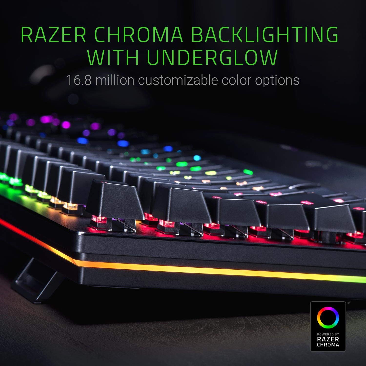 razer-huntsman-elite-gaming-keyboard-clicky-optical-switches-chroma-rgb-magnetic image 2