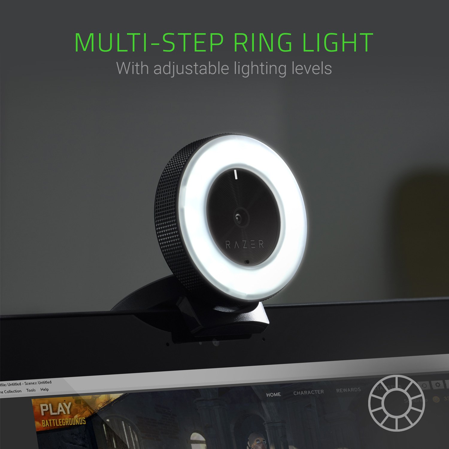 razer-kiyo-streaming-webcam-with-ring-light-1080p-30-fps image 3