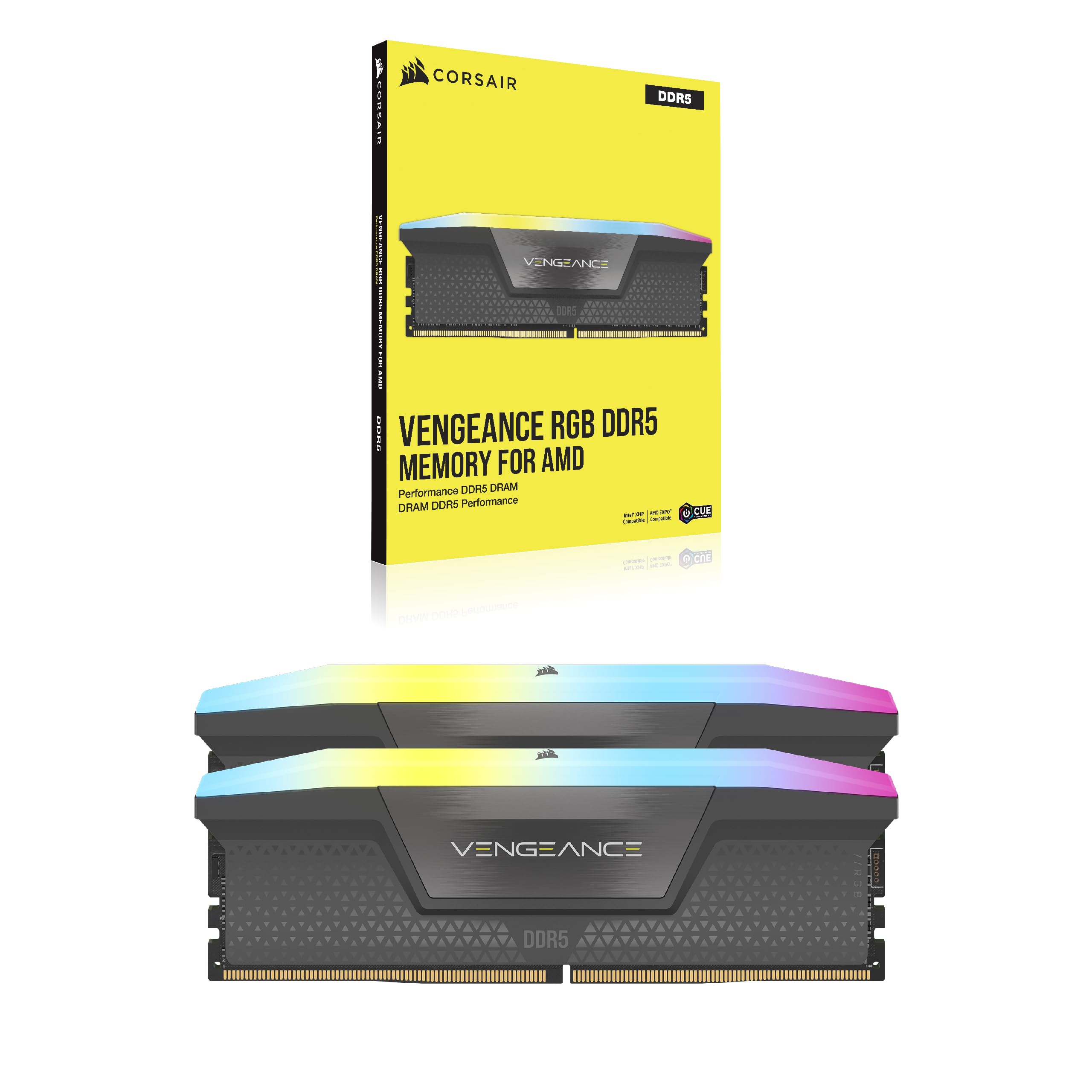 corsair-vengeance-rgb-ddr5-32gb-2-x-16gb-6000mhz-cl38-memory-amd-expo-intel-xmp- image 6
