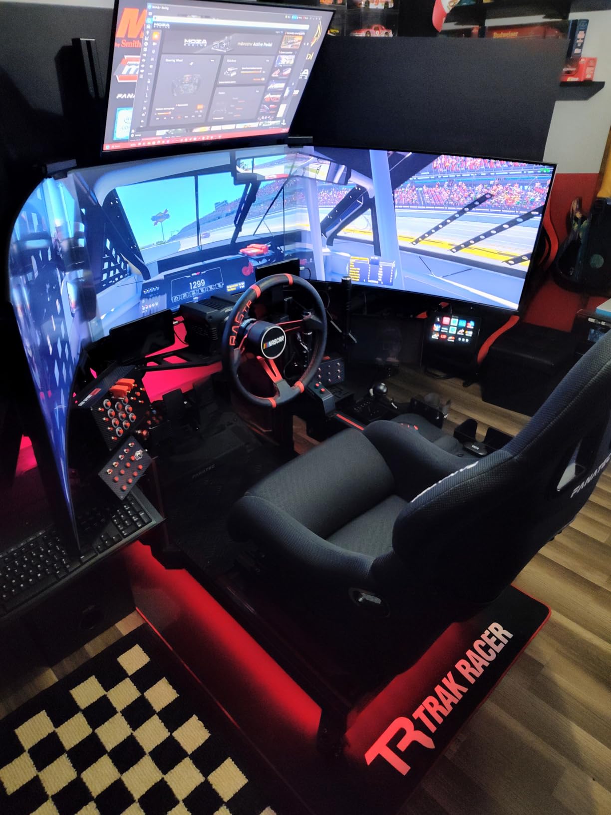 Feels like a real race seat