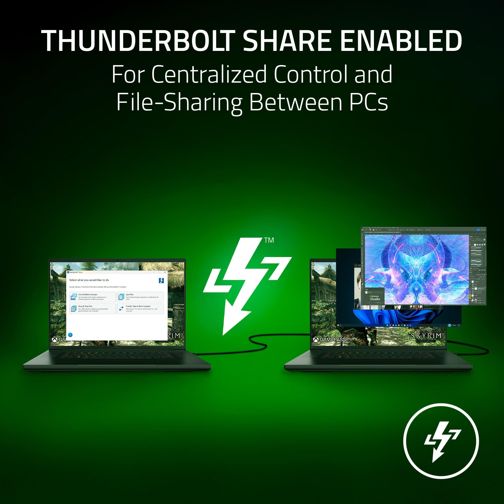 razer-thunderbolt-5-dock-chroma-11-port-thunderbolt-5-docking-station-with-m-2-s image 7