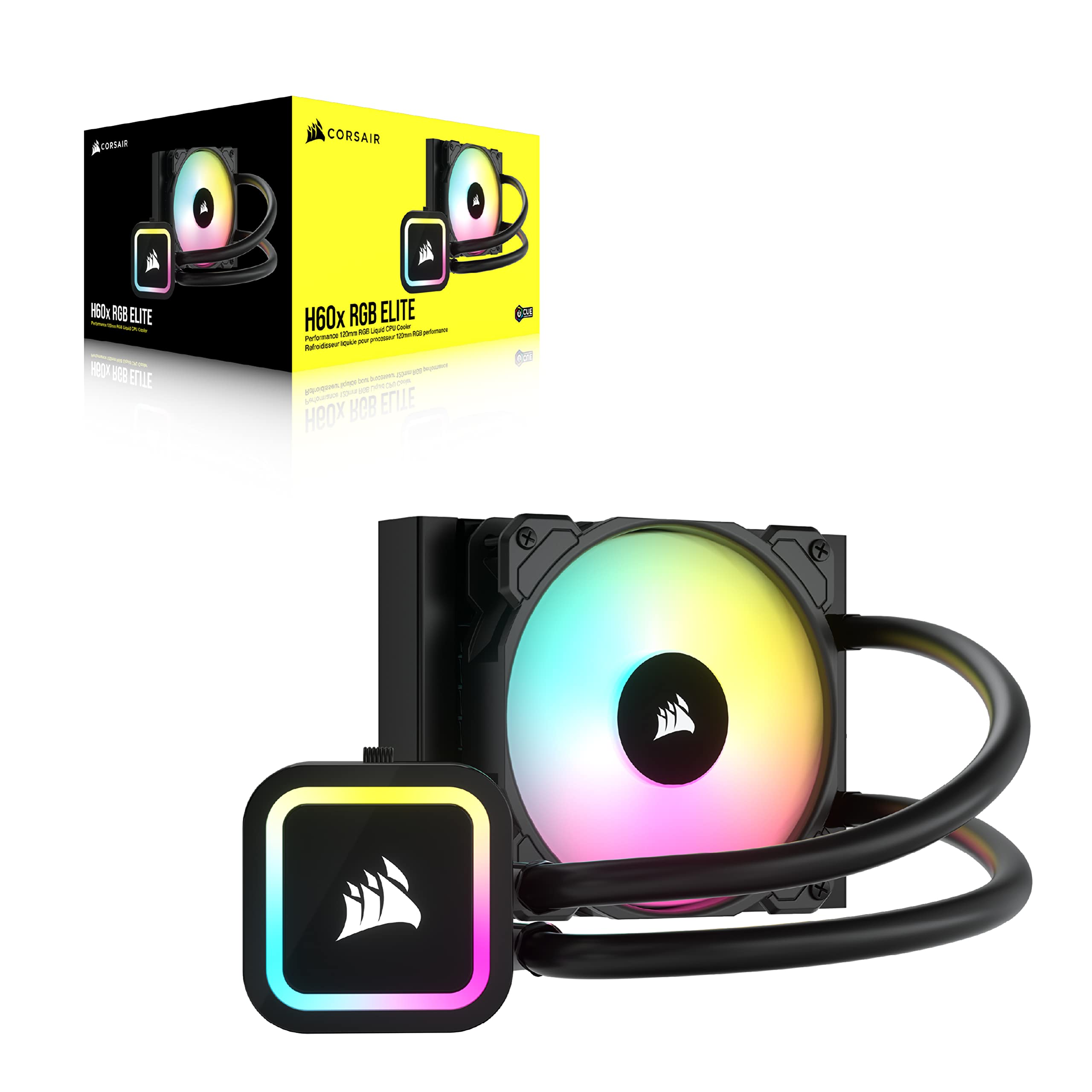 corsair-h60x-rgb-elite-liquid-cpu-cooler-120mm-radiator-sp120-rgb-elite-pwm-fan- image 7
