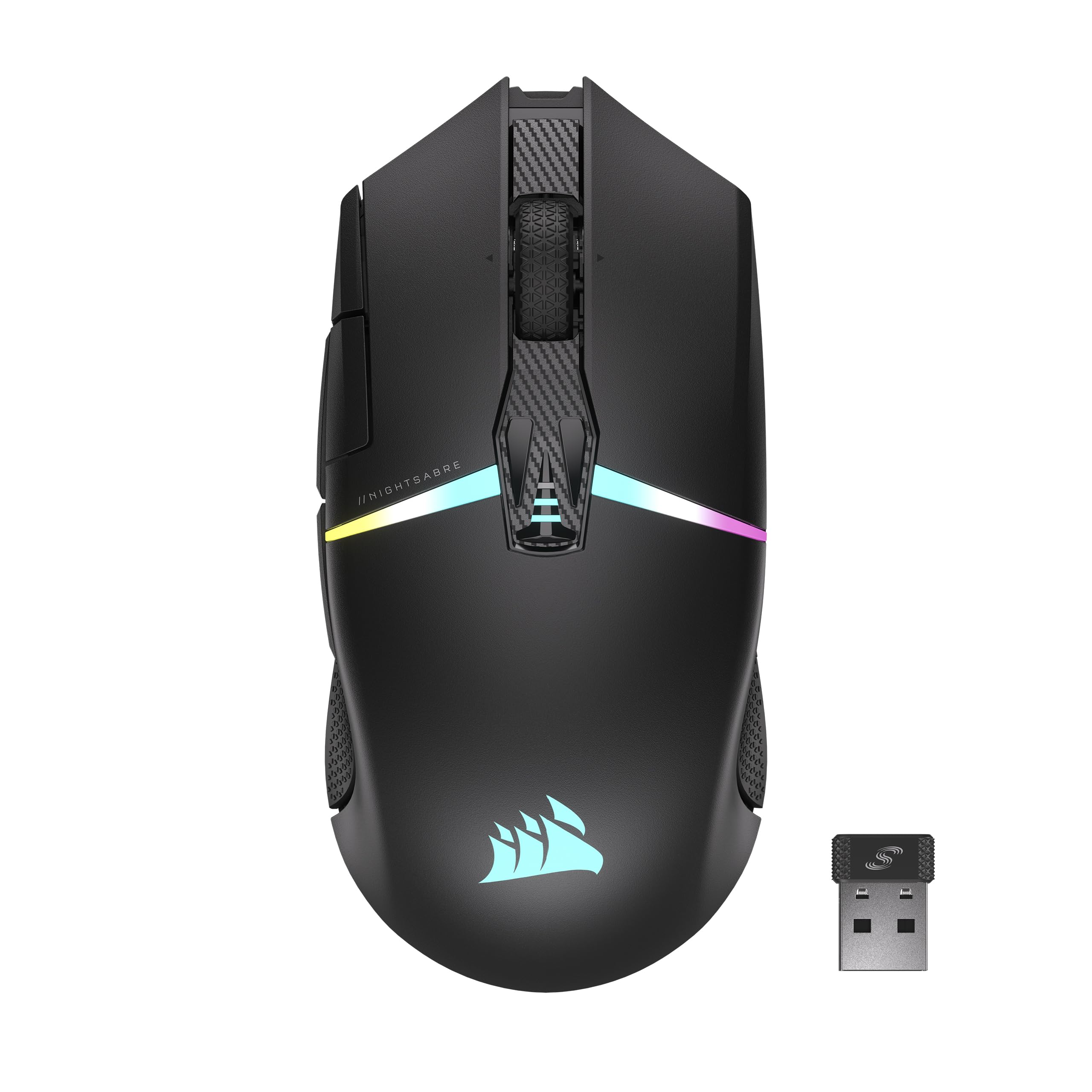 corsair-nightsabre-rgb-wireless-gaming-mouse-26-000-dpi-11-buttons-100hr-battery image 1