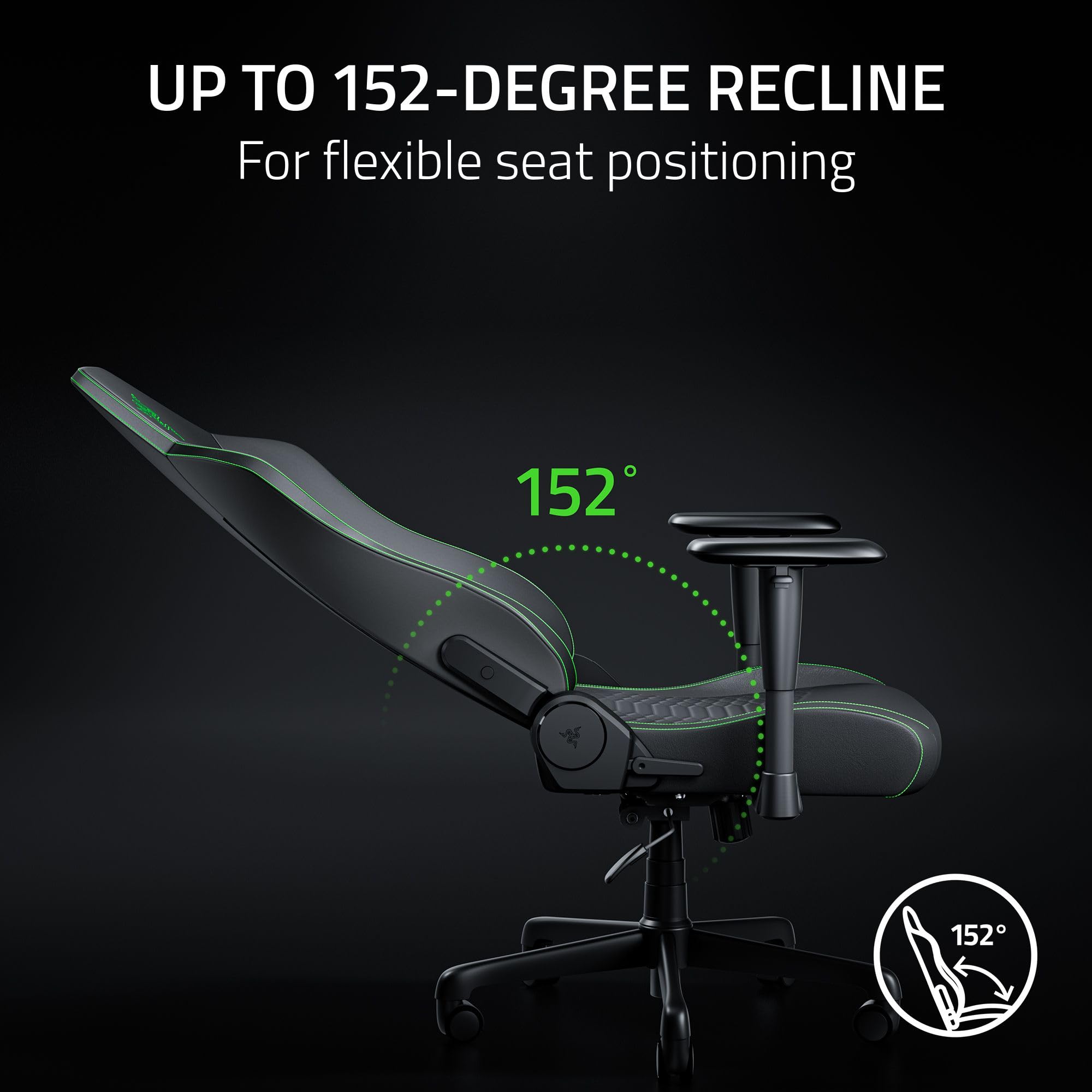 razer-iskur-v2-x-newgen-ergonomic-gaming-chair-built-in-lumbar-support-cooltouch image 8
