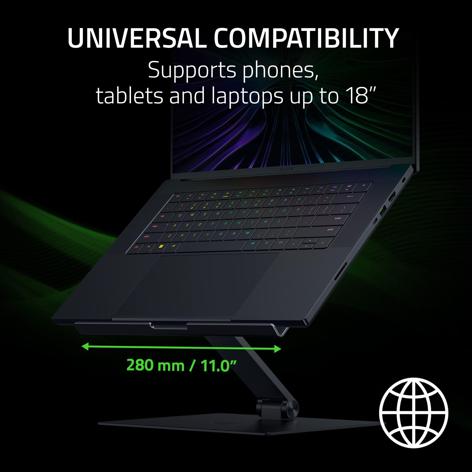 razer-adjustable-laptop-stand-aluminum-height-tilt-adjustable-fits-up-to-18-blac image 4