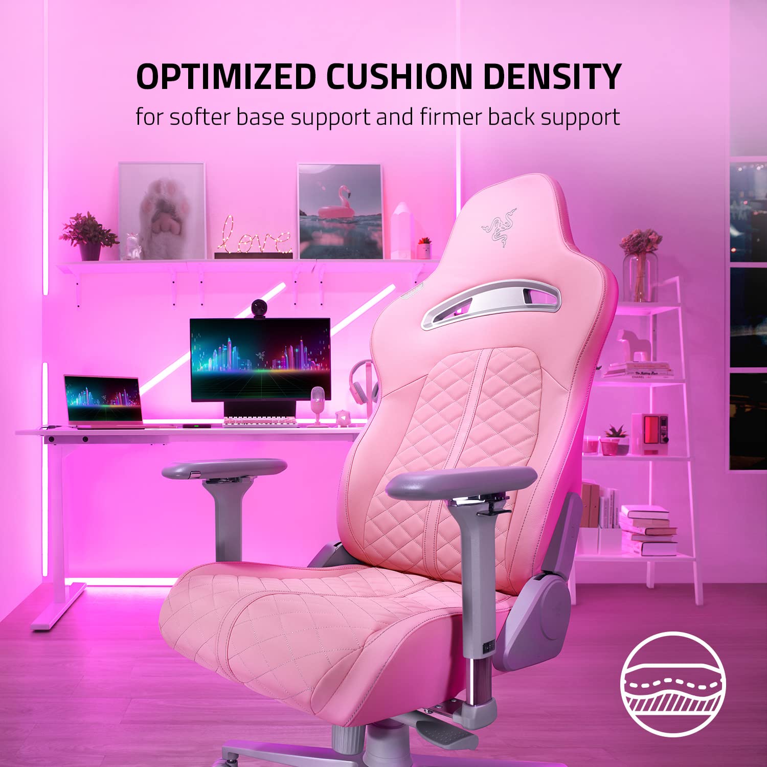 razer-enki-gaming-chair-all-day-comfort-built-in-lumbar-arch-152-recline-4d-armr image 8