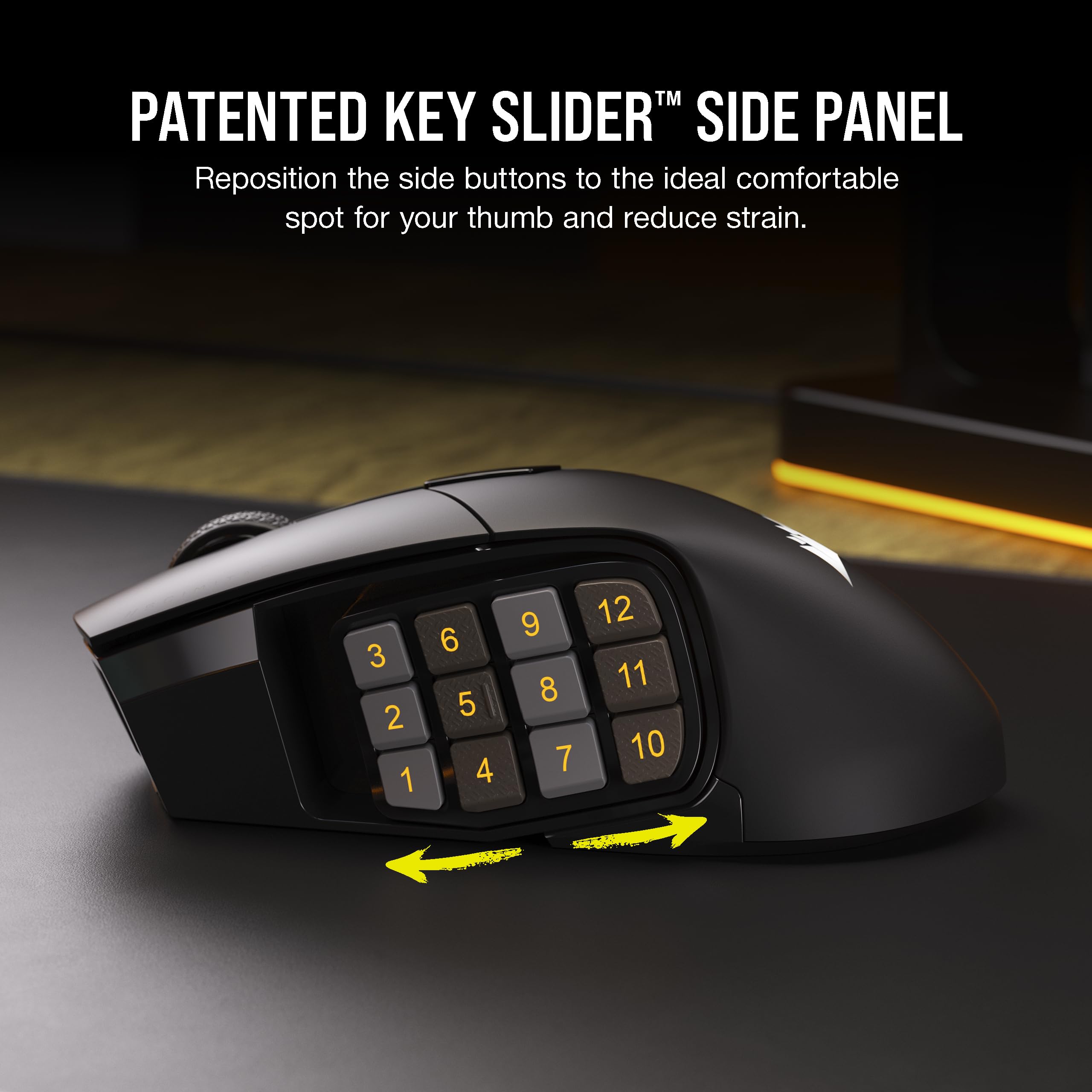 corsair-scimitar-elite-rgb-wireless-mmo-gaming-mouse-26-000-dpi-16-buttons-key-s image 4