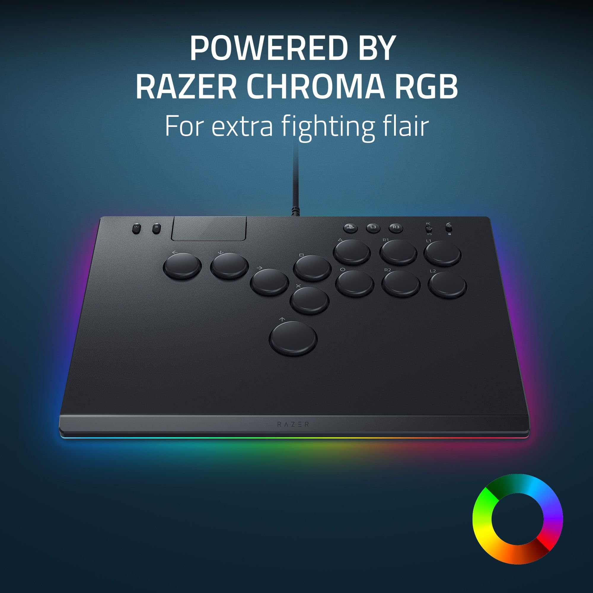 razer-kitsune-all-button-arcade-controller-for-ps5-pc-black image 7