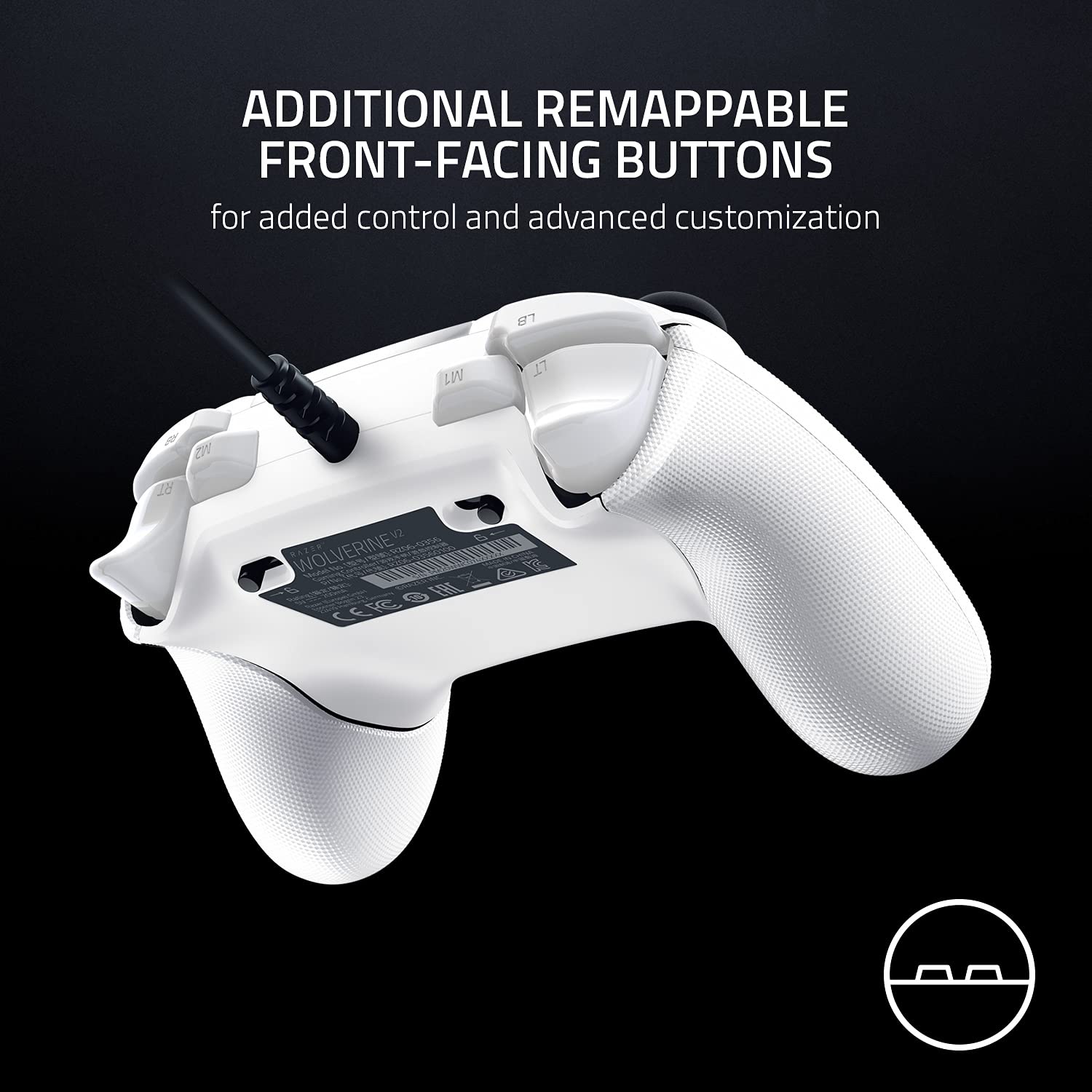 razer-wolverine-v2-wired-gaming-controller-for-xbox-series-x-s-xbox-one-pc-remap image 3