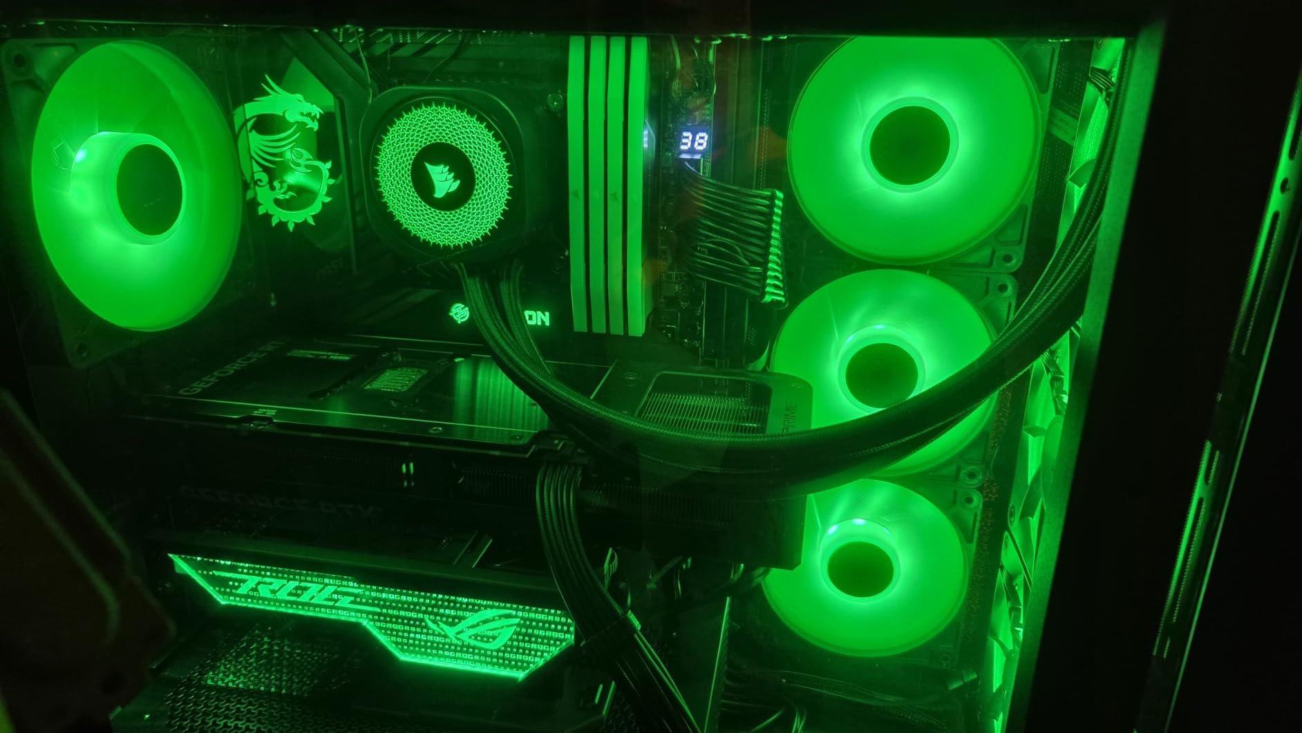 Good fans, but software glitchy