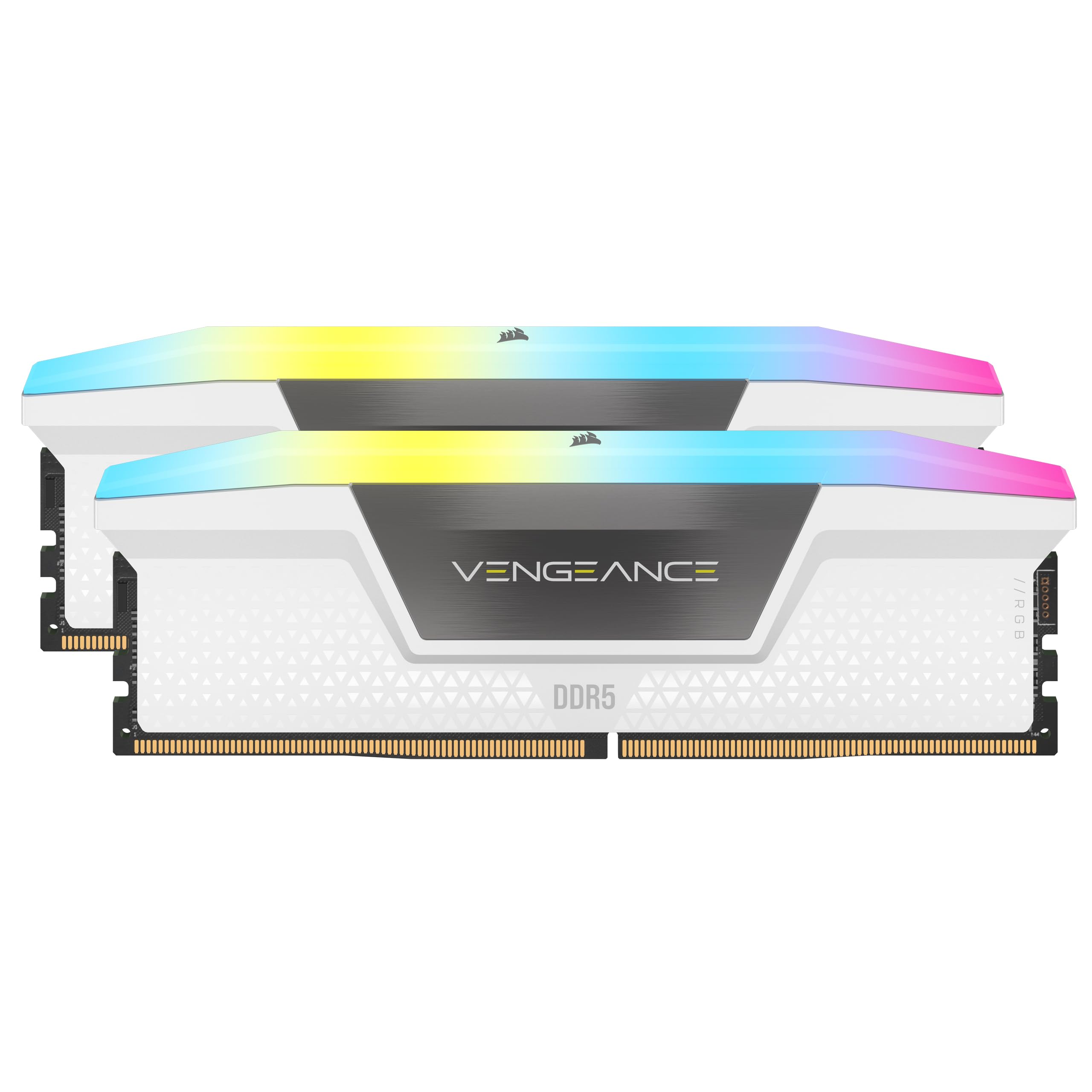 corsair-vengeance-rgb-ddr5-ram-32gb-2x16gb-6000mhz-cl36-white-amd-expo-intel-xmp image 1