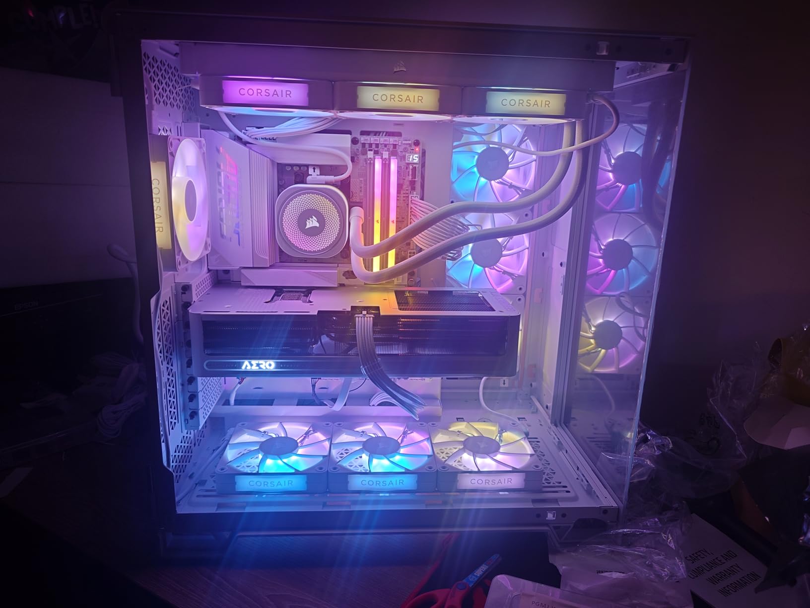 Great performance, tall heatsinks