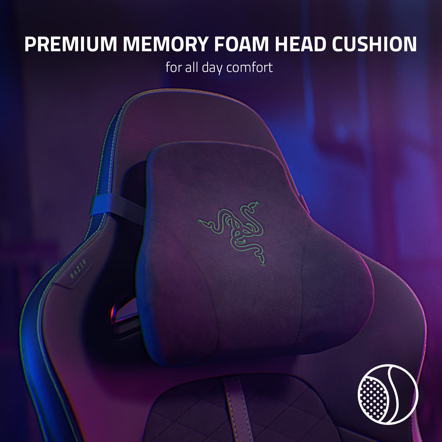 razer-enki-gaming-chair-all-day-comfort-with-built-in-lumbar-arch-152-recline-bl image 6