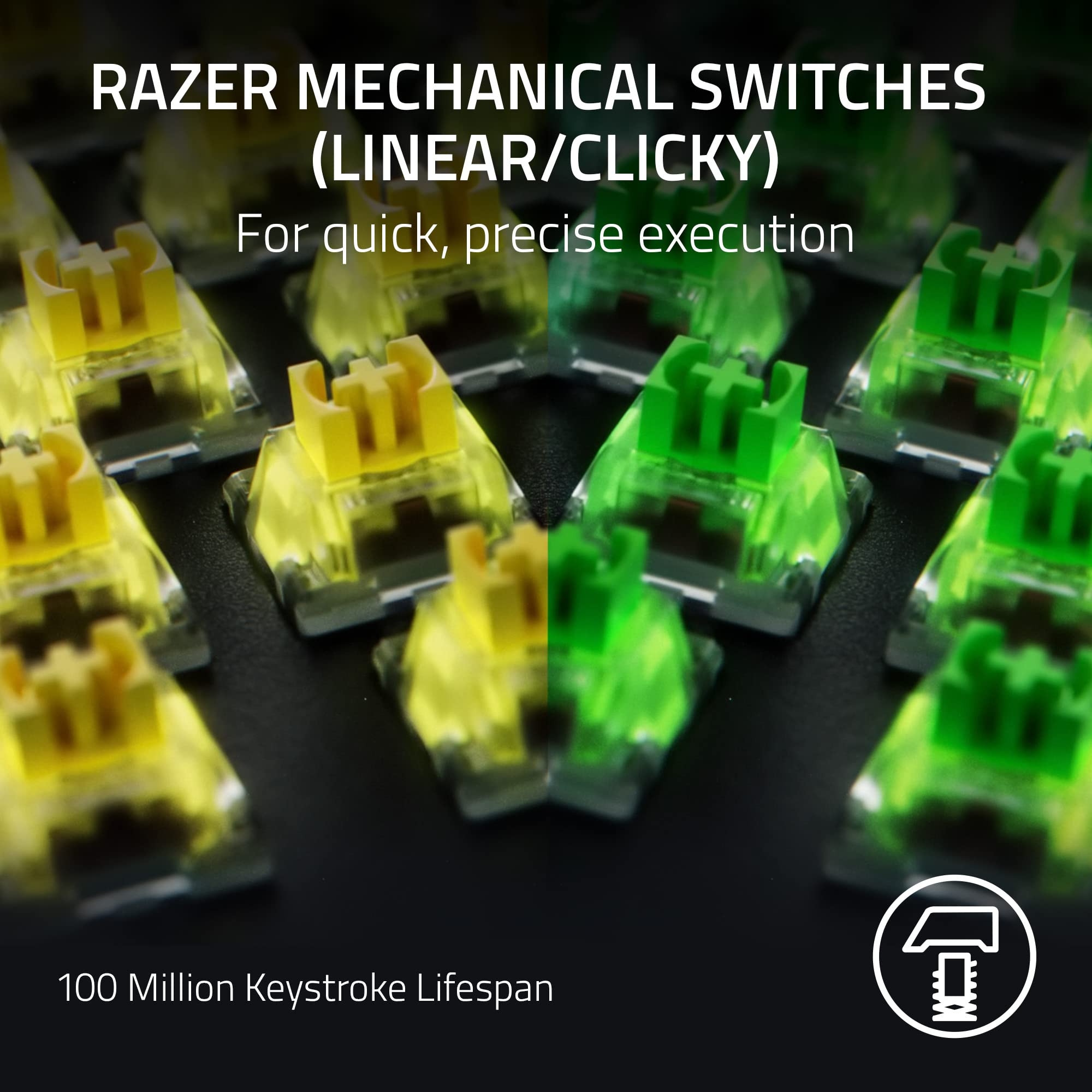 razer-blackwidow-v4-pro-wired-mechanical-gaming-keyboard-green-tactile-switches- image 2