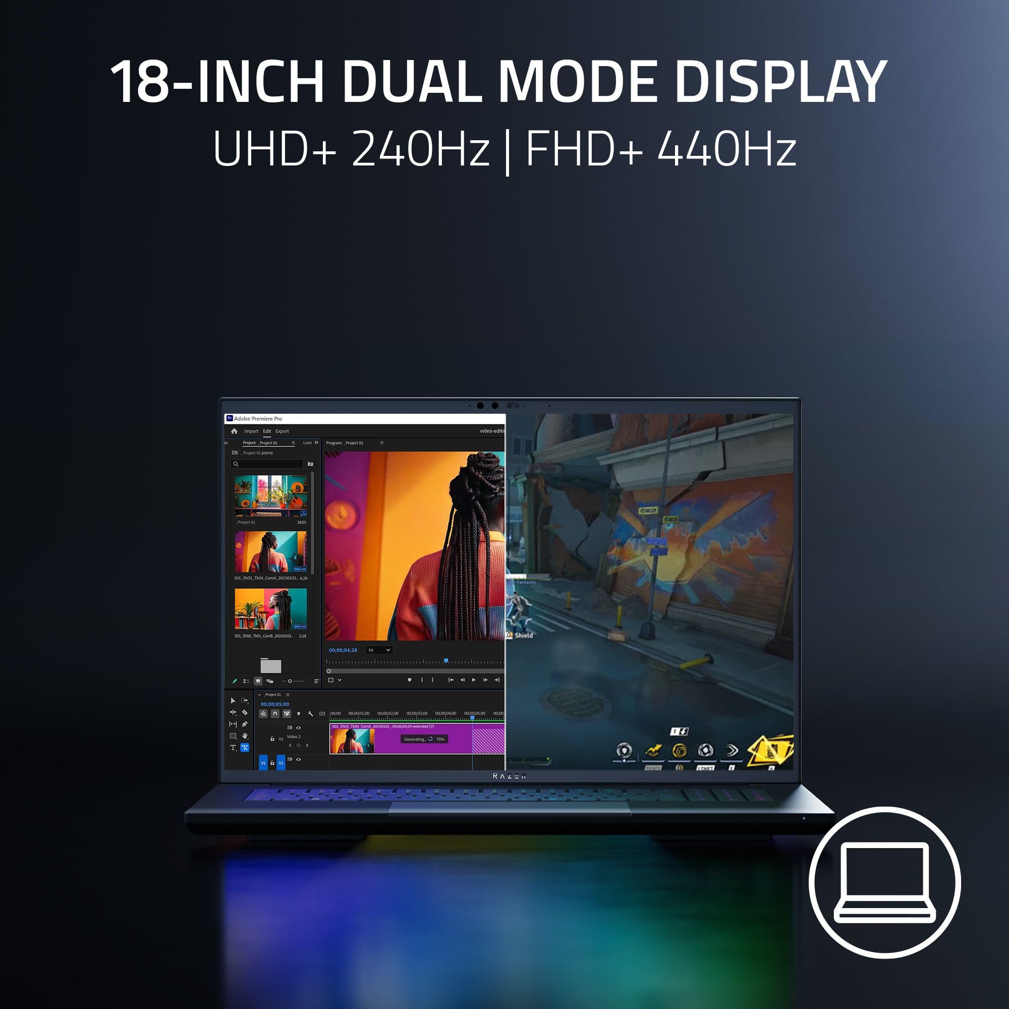 razer-blade-18-2025-gaming-laptop-rtx-5070-ti-intel-core-ultra-9-275hx-18-dual-m image 5
