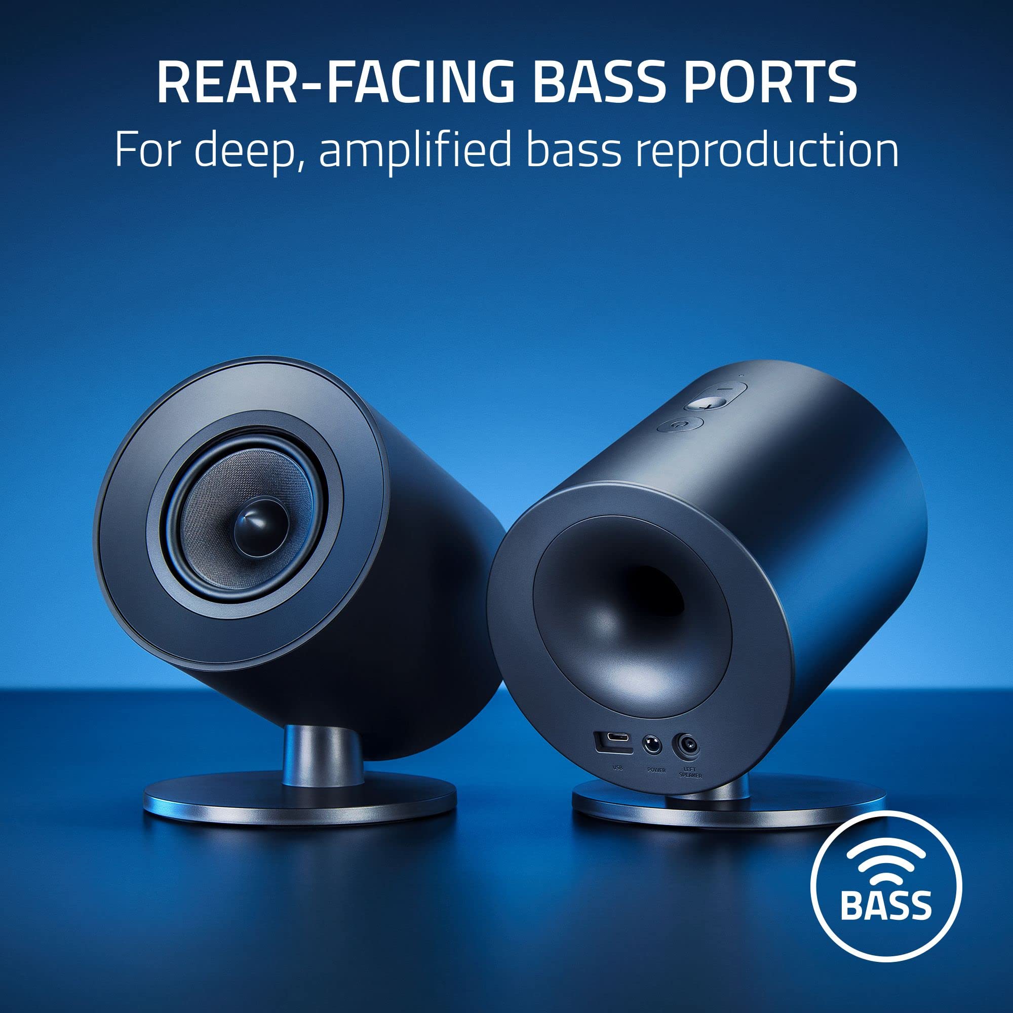 razer-nommo-v2-x-2-0-pc-gaming-speakers-with-thx-spatial-audio image 5