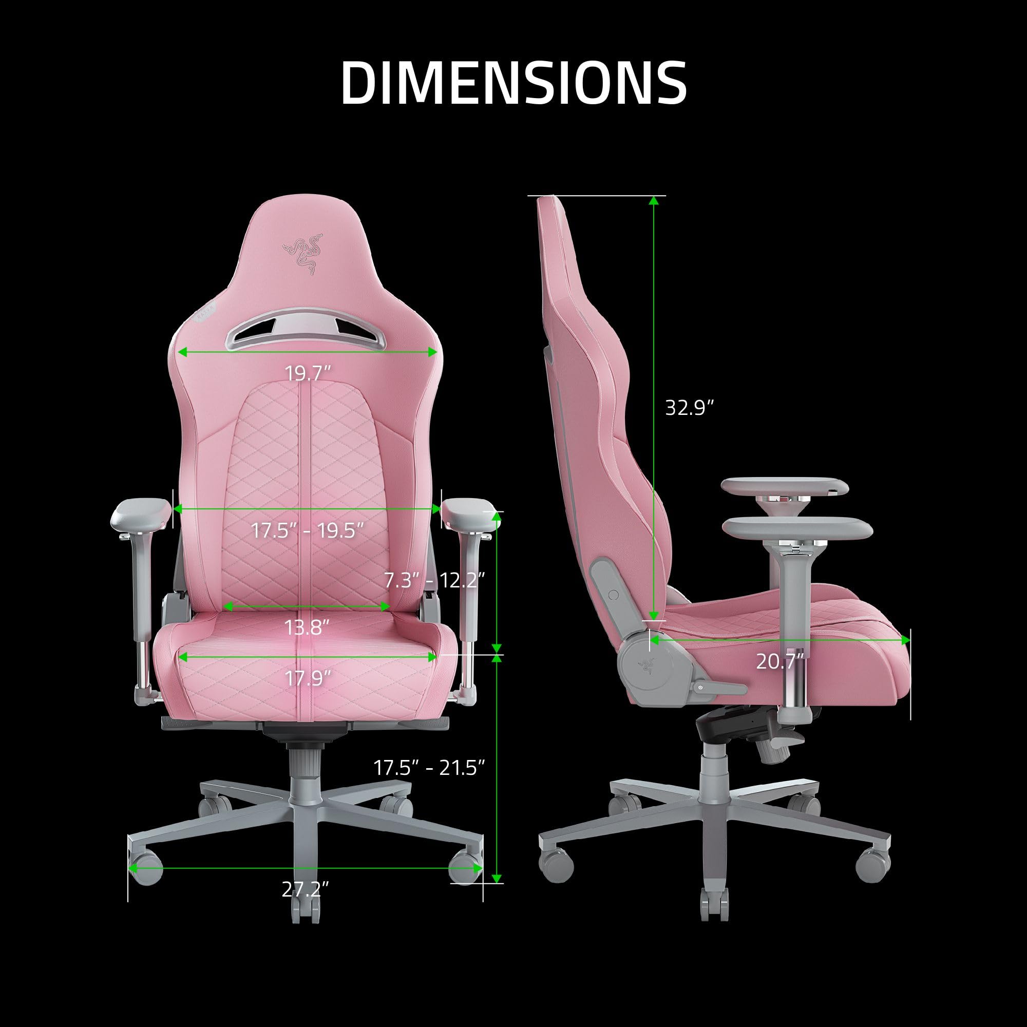 razer-enki-gaming-chair-all-day-comfort-built-in-lumbar-arch-152-recline-4d-armr image 3