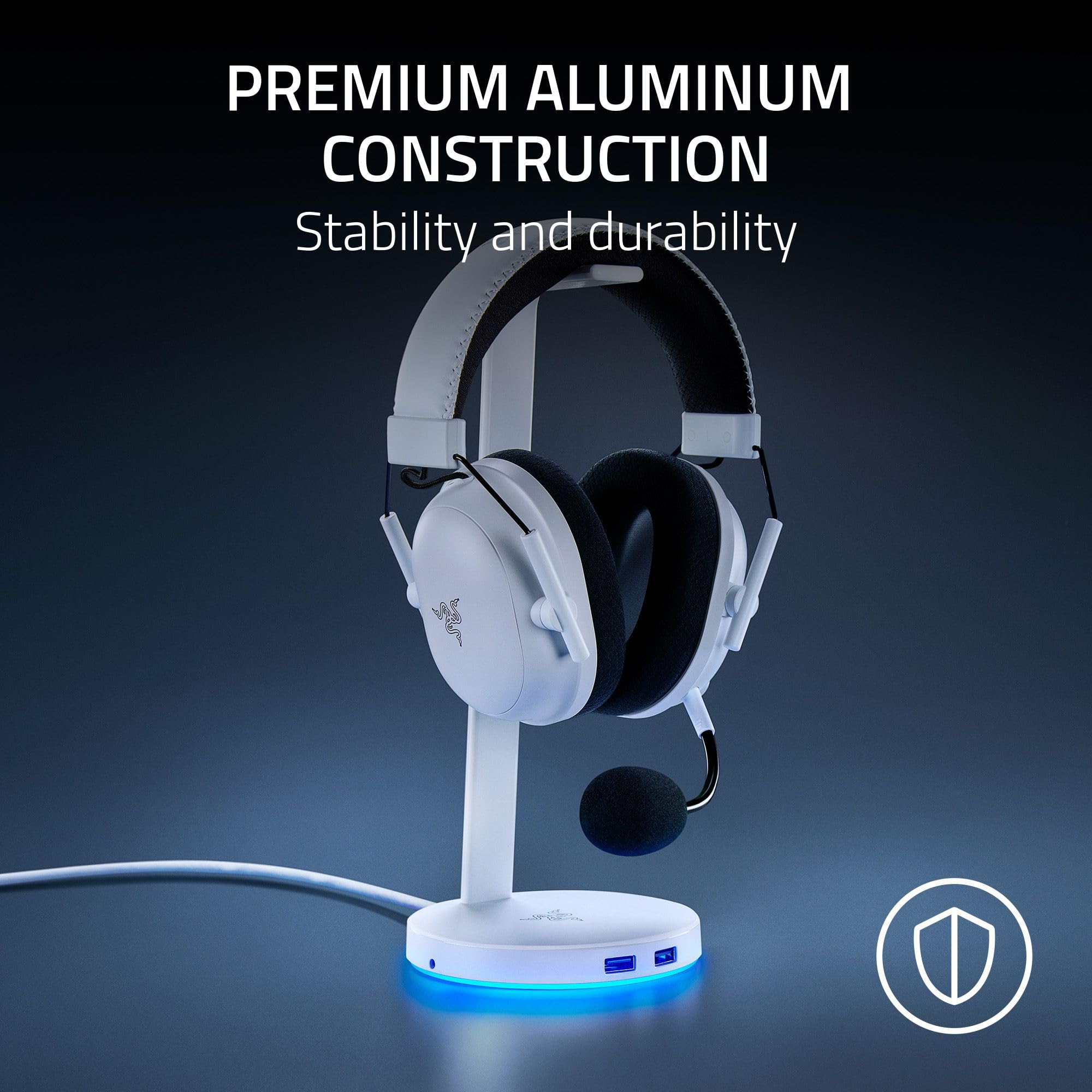 razer-base-station-v2-chroma-headphone-stand-rgb-usb-hub-3-5mm-dac-anti-slip-bas image 2