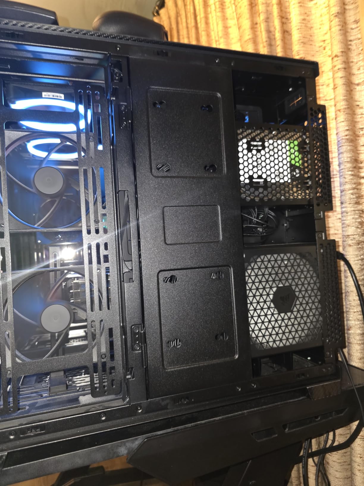 Good PSU, but the included cables are short