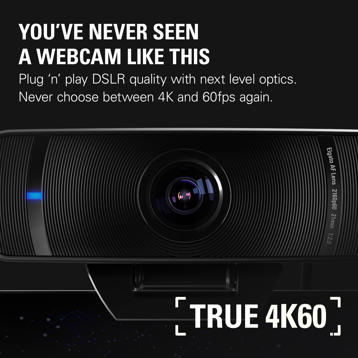 elgato-facecam-pro-true-4k60-ultra-hd-webcam-sony-starvis-sensor-f-2-0-21mm-lens image 3