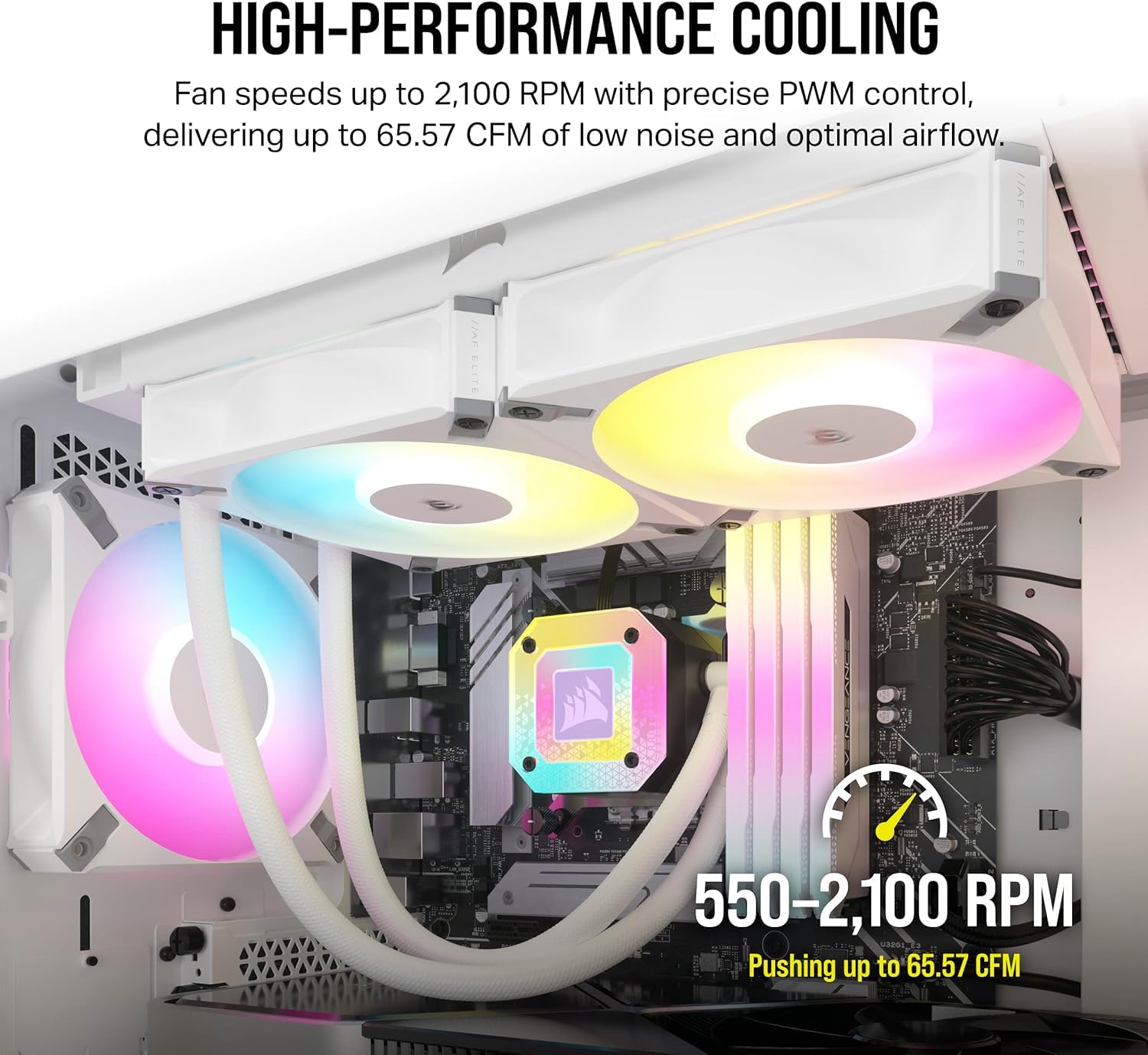 corsair-icue-af120-rgb-elite-120mm-pwm-triple-fan-kit-airguide-technology-fluid- image 3