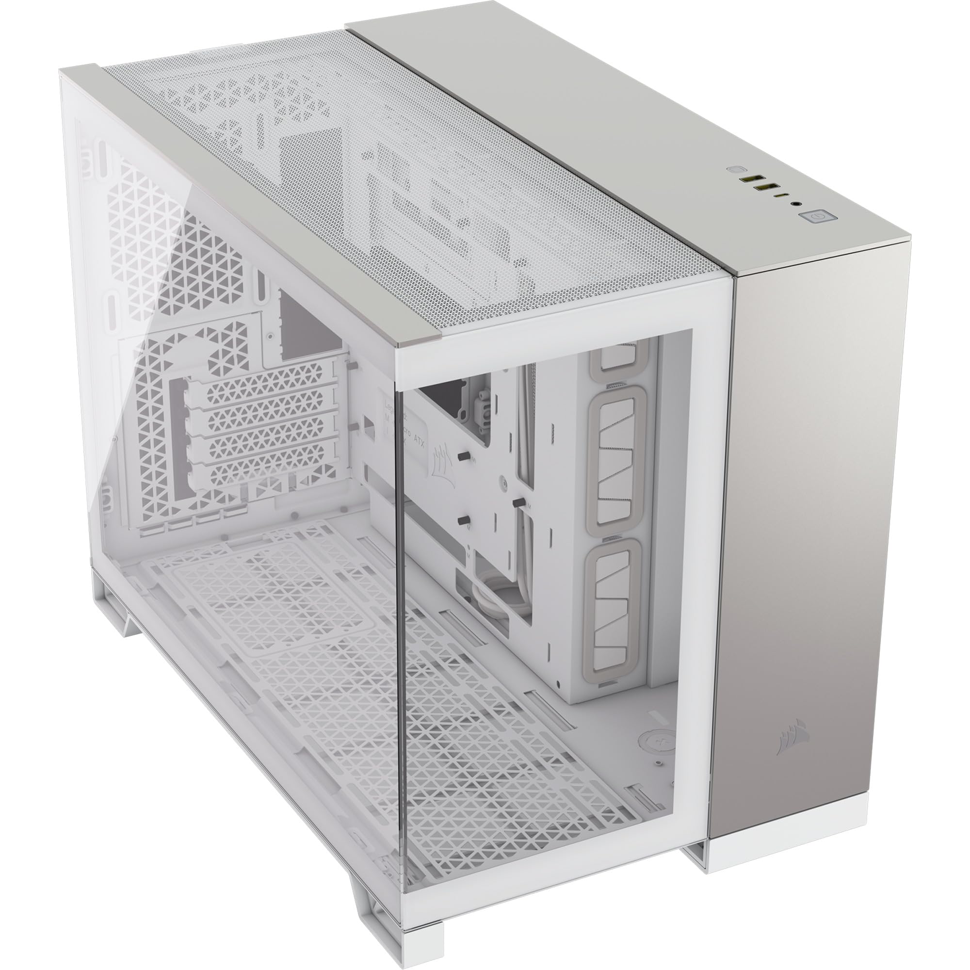 corsair-2500x-small-tower-matx-pc-case-panoramic-tempered-glass-dual-chamber-whi image 3