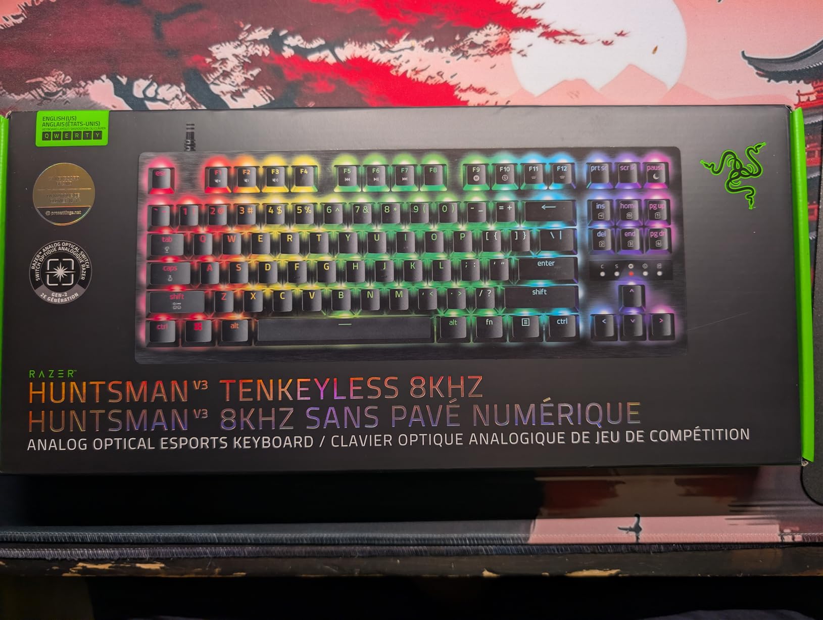 Great esports keyboard, but learning curve
