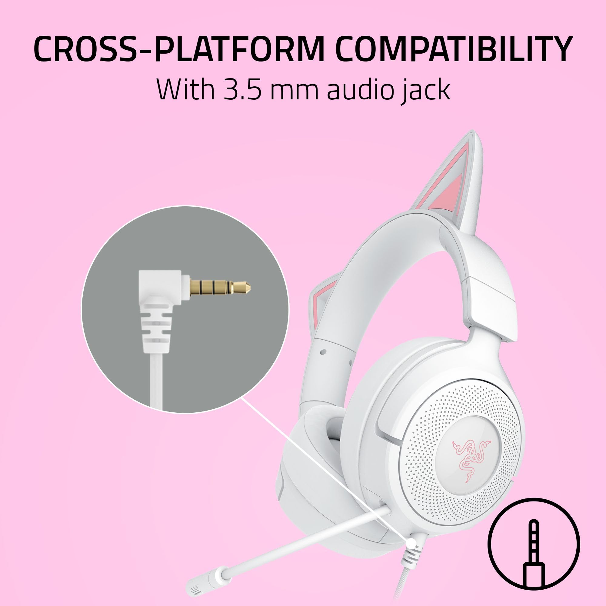 razer-kraken-kitty-v3-x-wired-gaming-headset image 6