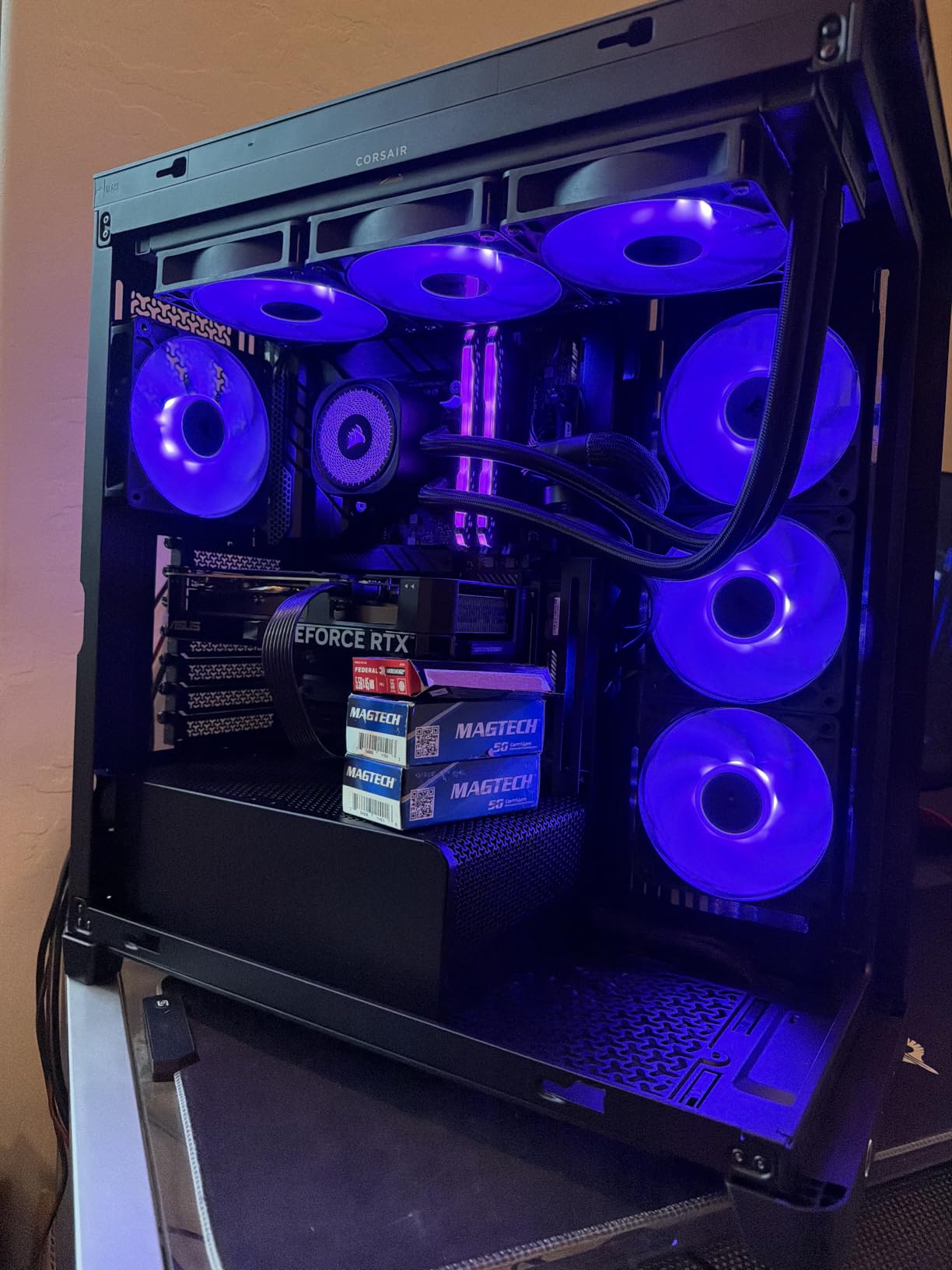 Excellent airflow and looks