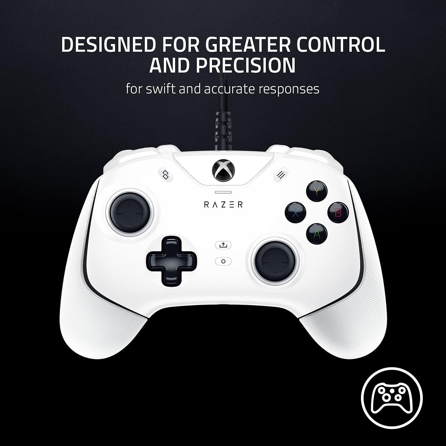 razer-wolverine-v2-wired-gaming-controller-for-xbox-series-x-s-xbox-one-pc-remap image 2